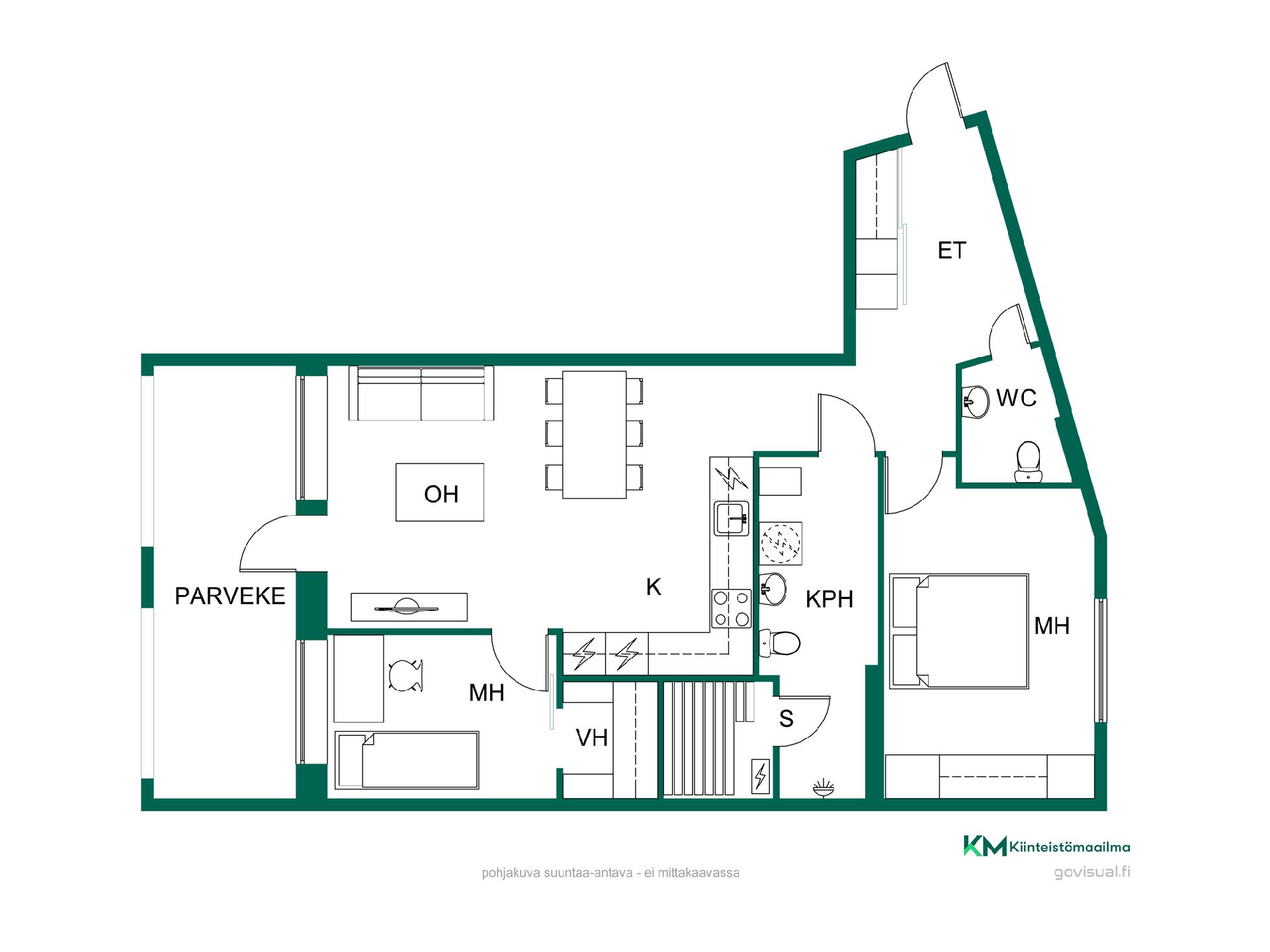 Possentie 2, Asemantausta, Hämeenlinna