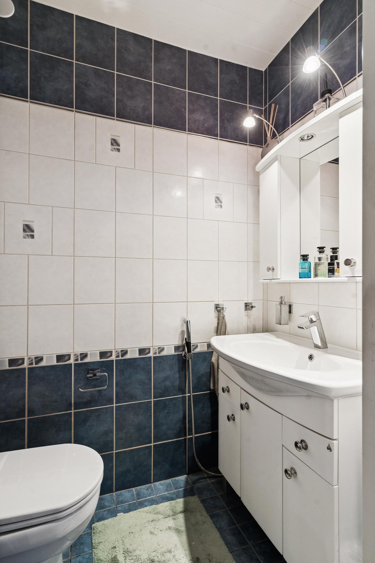 Wc master bedroomin yhteydessä