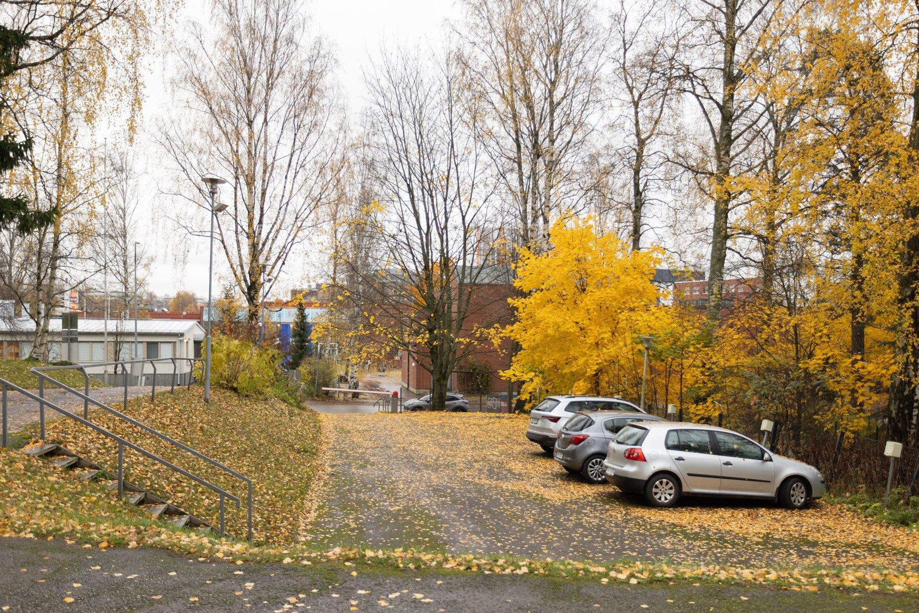 Taloyhtiön parkkialue