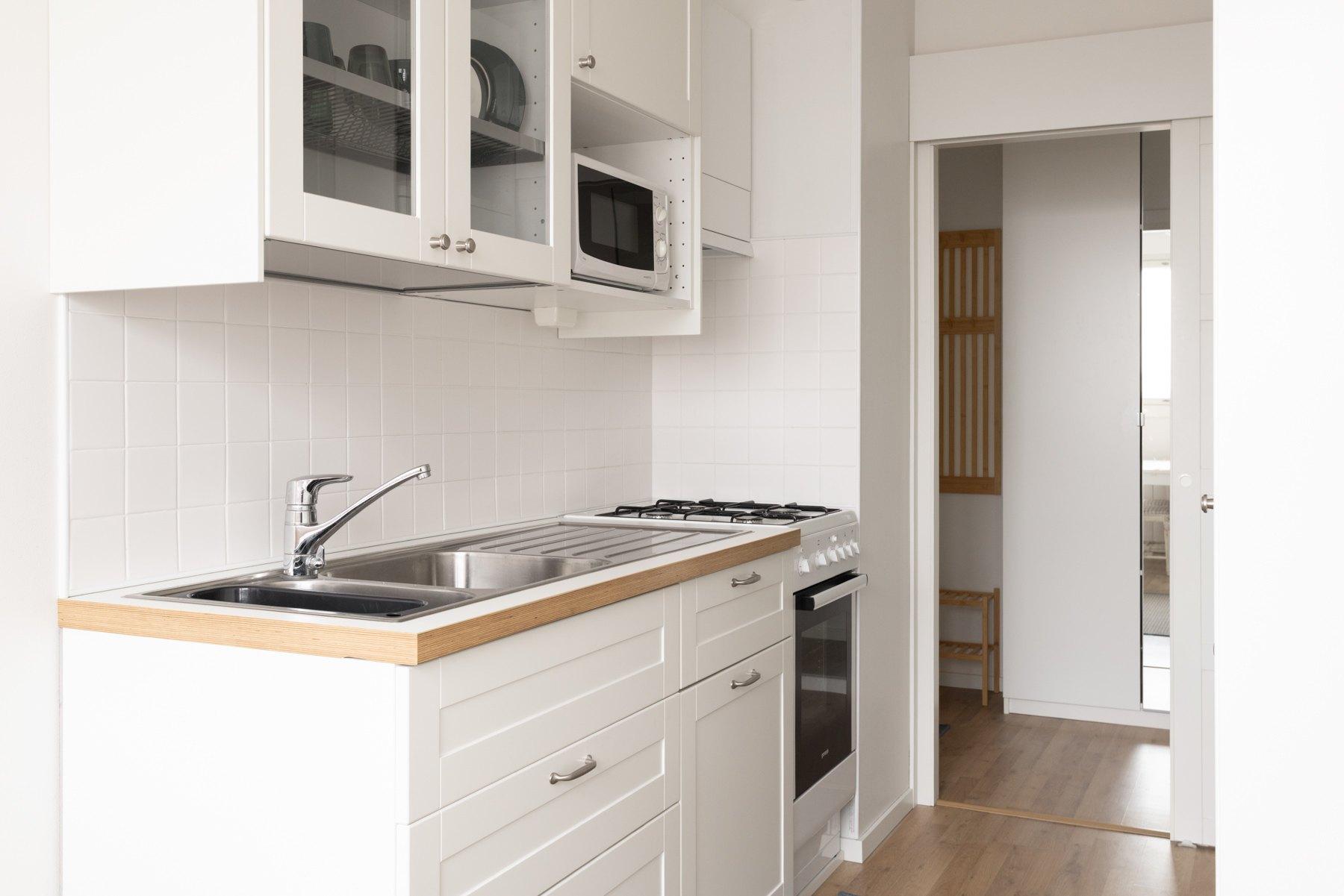 Keittiön kaapistoja