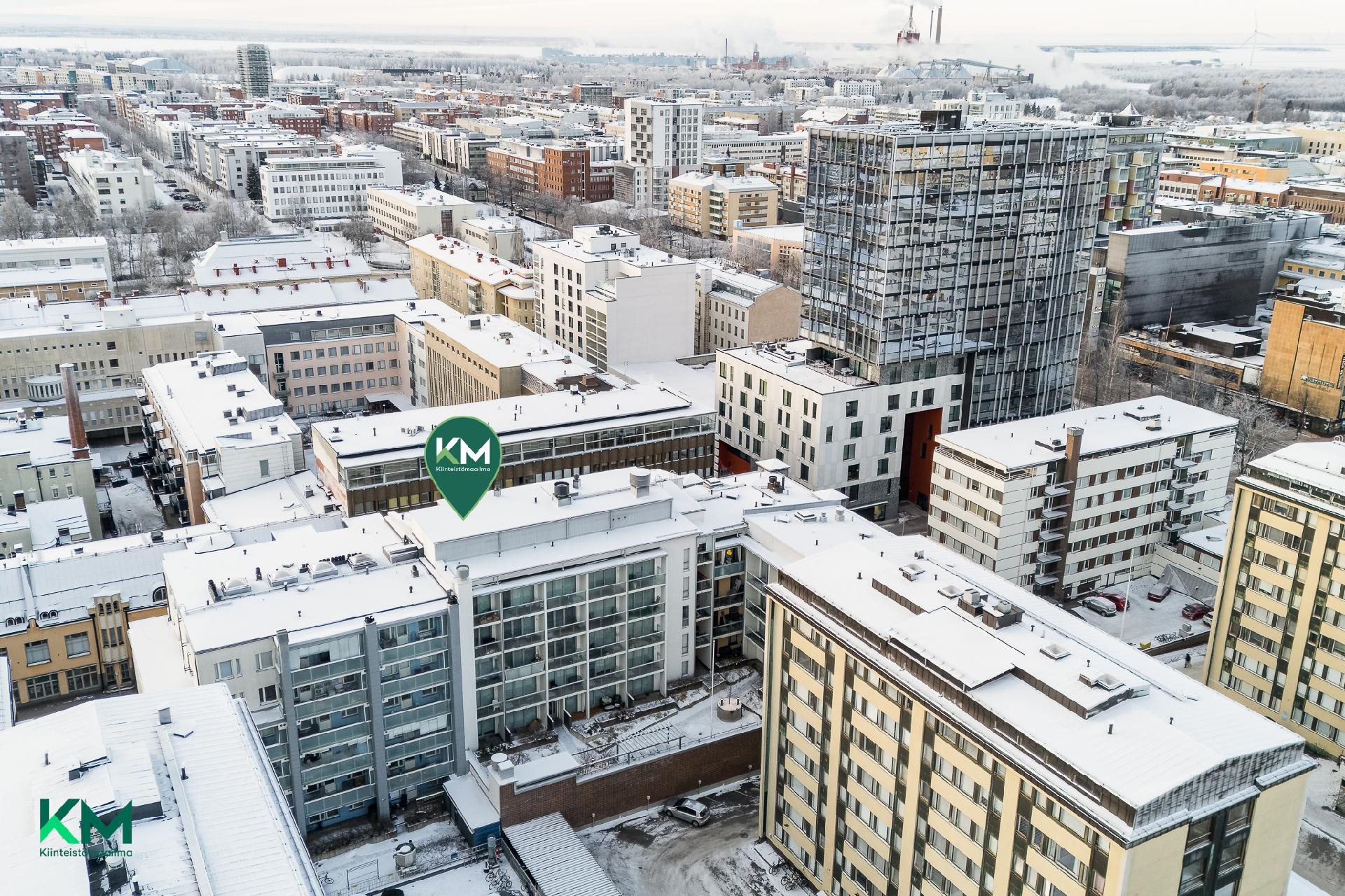 Pakkahuoneenkatu 19, Keskusta, Oulu