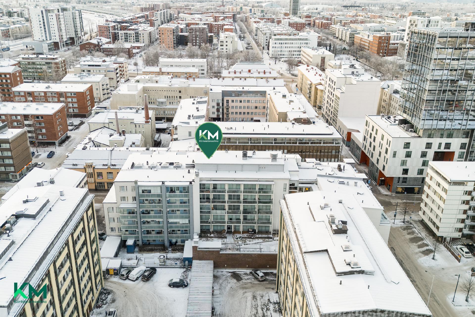 Pakkahuoneenkatu 19, Keskusta, Oulu