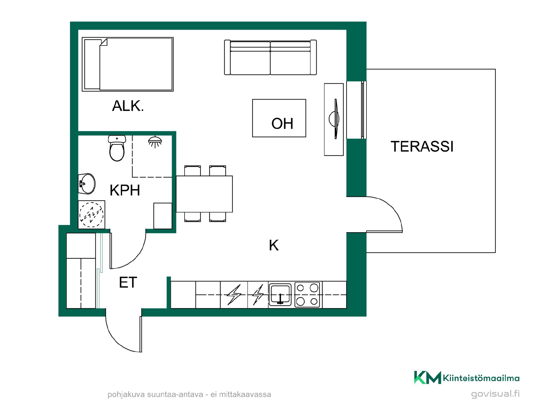 Possentie 2, Asemantausta, Hämeenlinna