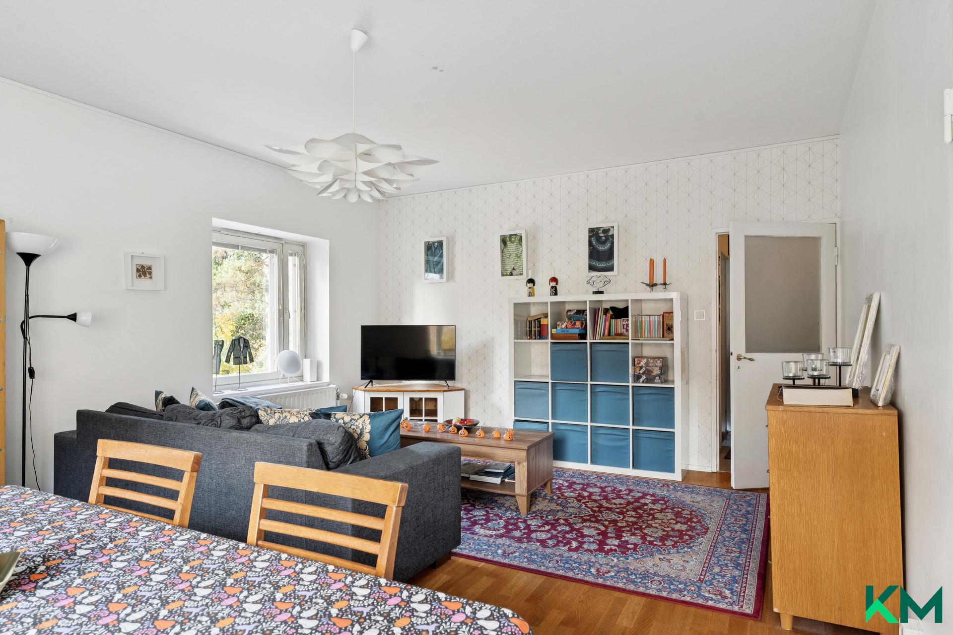 reilunkokoinen olohuone