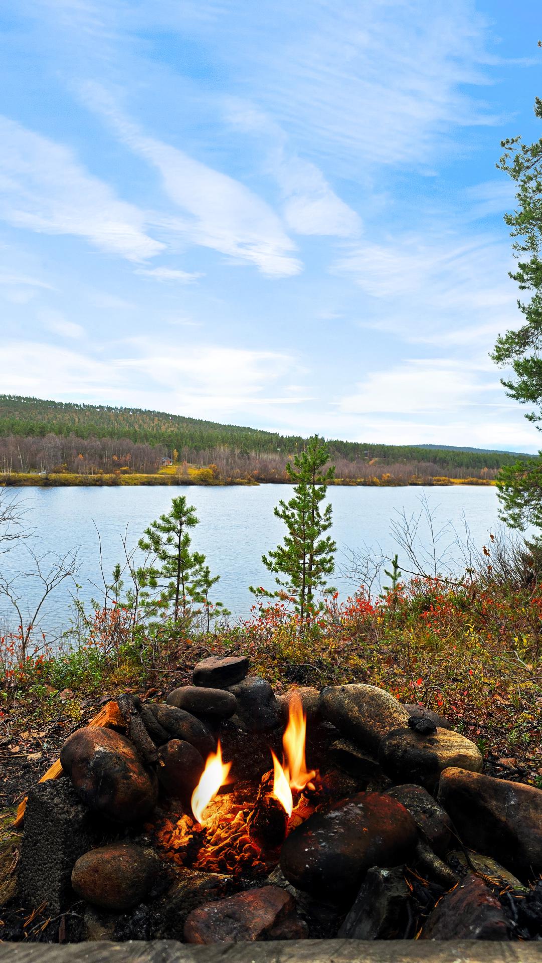 Kauniita maisemia Saarisuvantoon ja Ivalojoelle