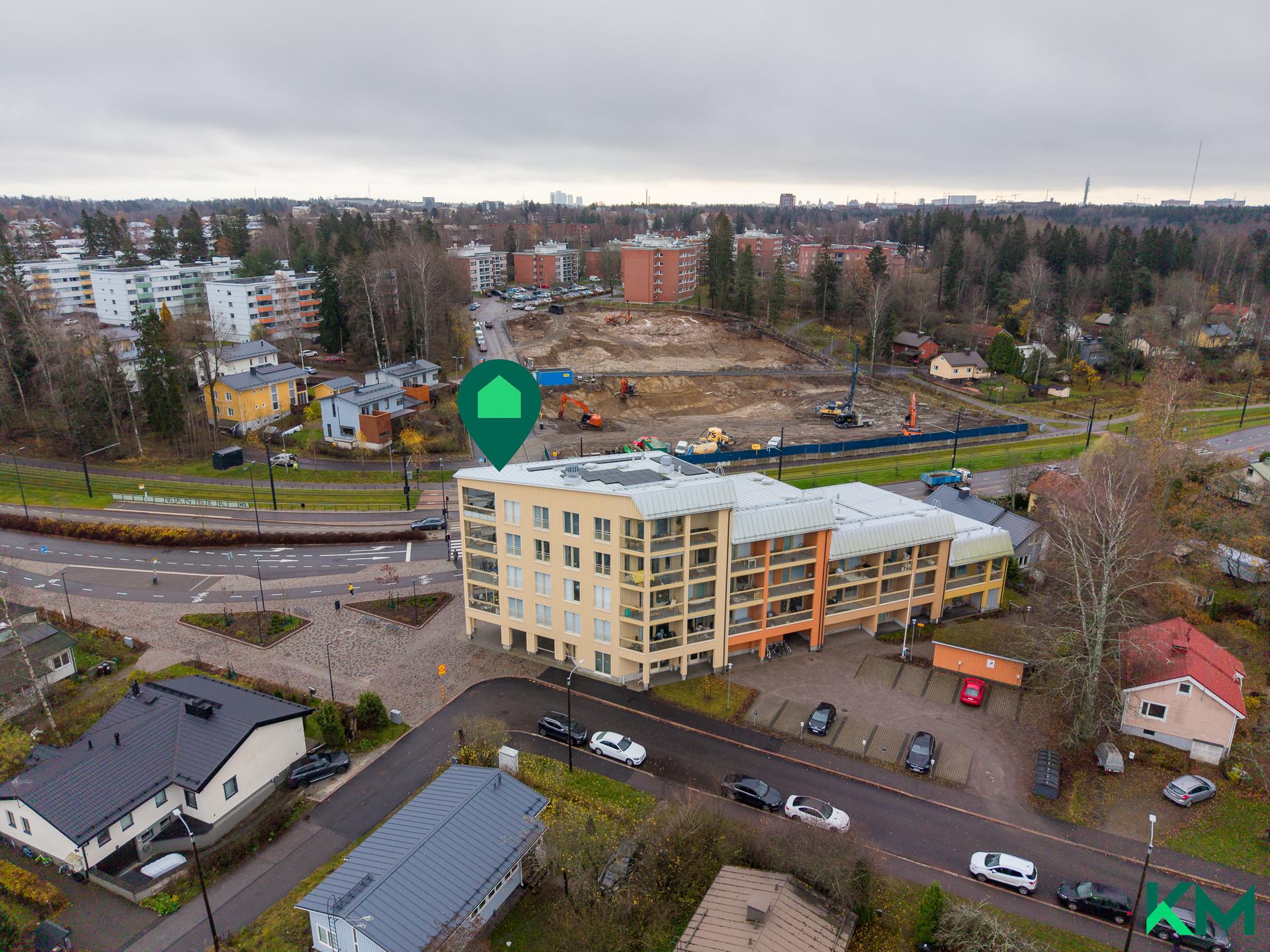 Ja vielä katsaus yläilmoista