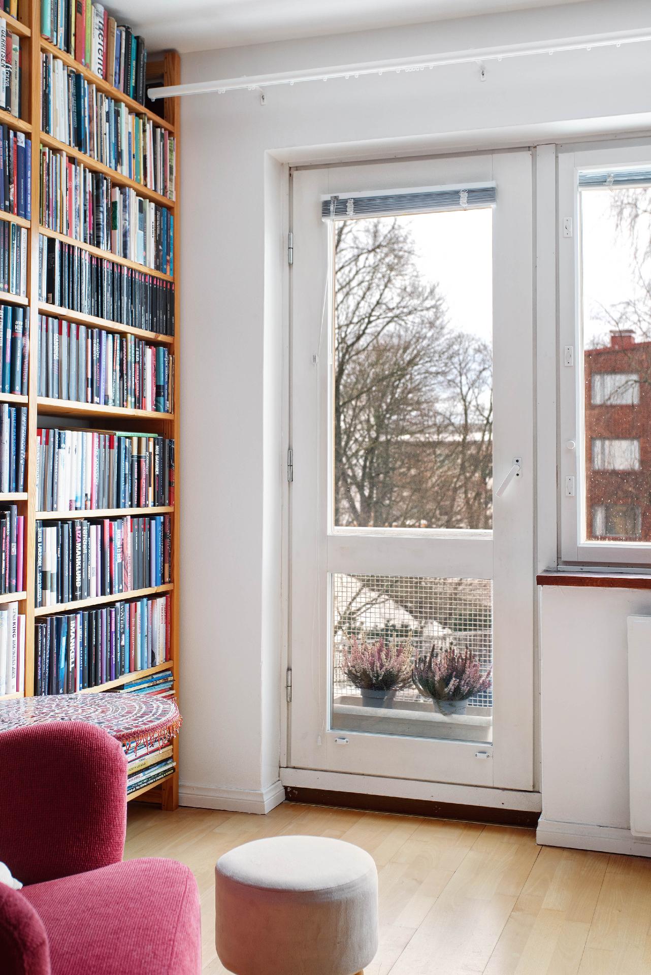 Myös etelässä näkymä on kesällä täynnä lehtipuita 