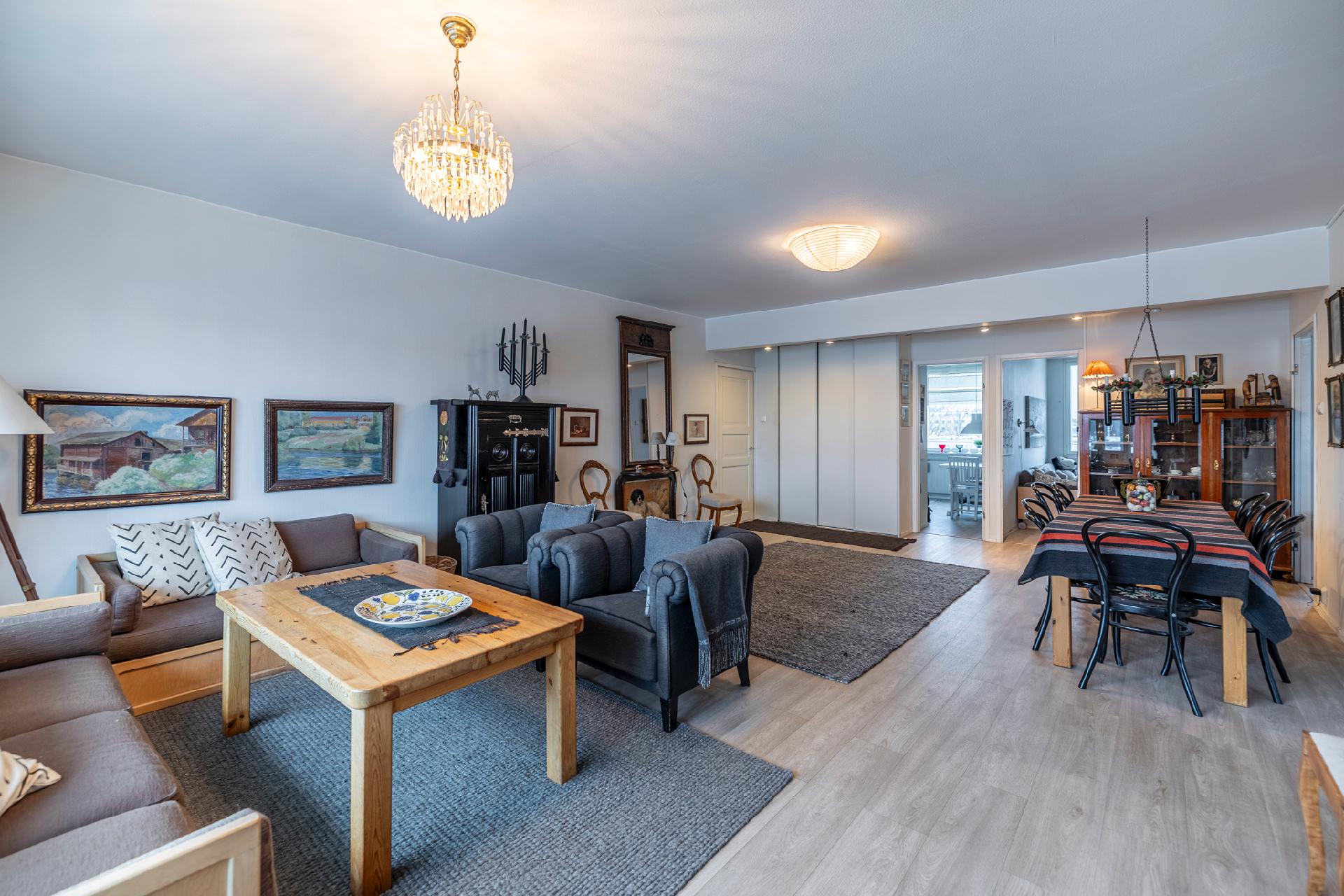 Iso ja avara oleskelutila