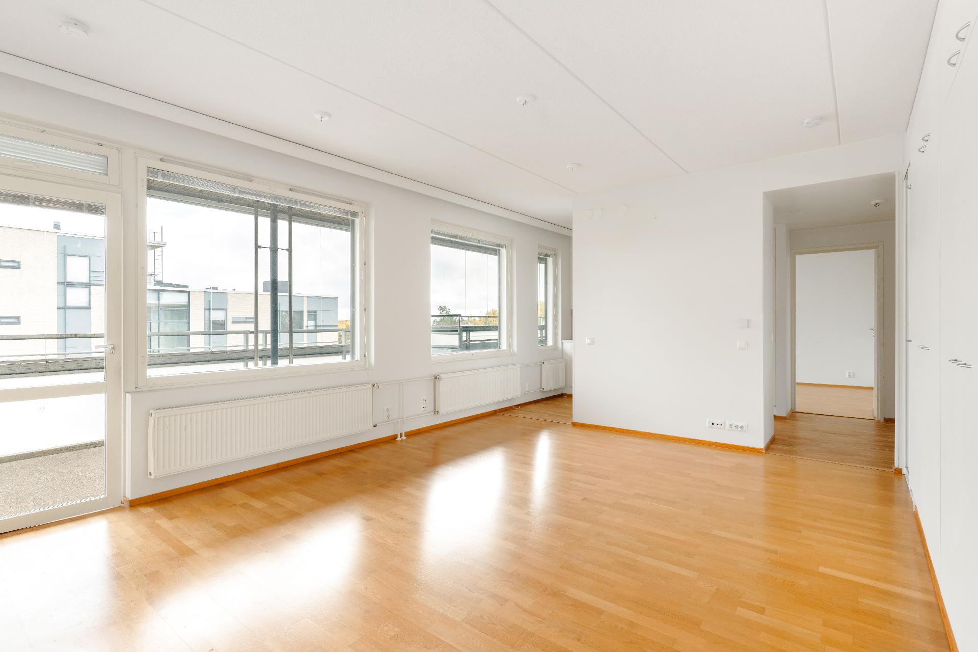 Asunto on avara ja valoisa.