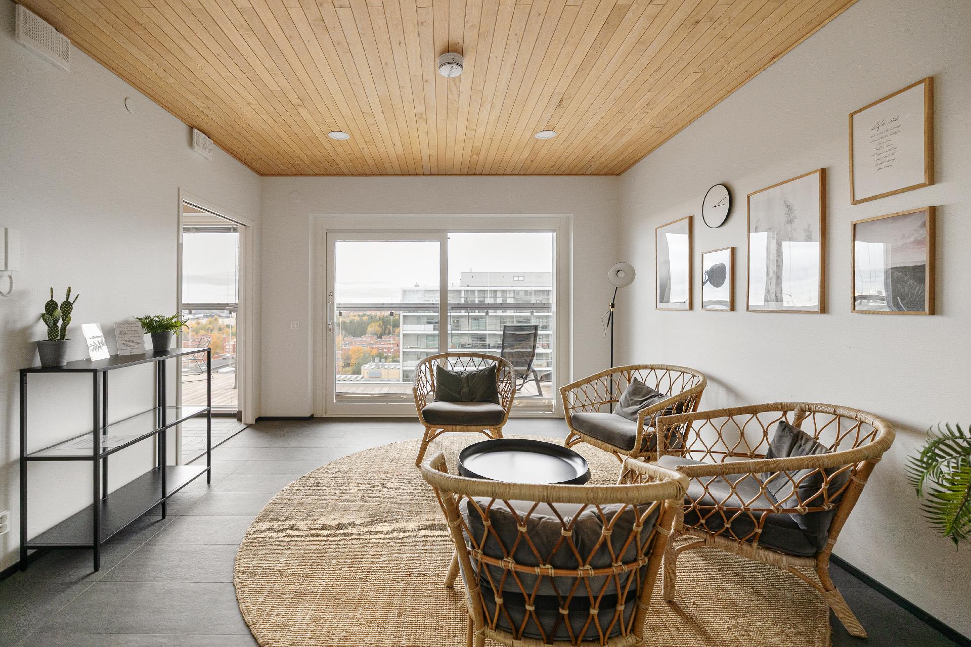 Saunatilojen oleskelutila