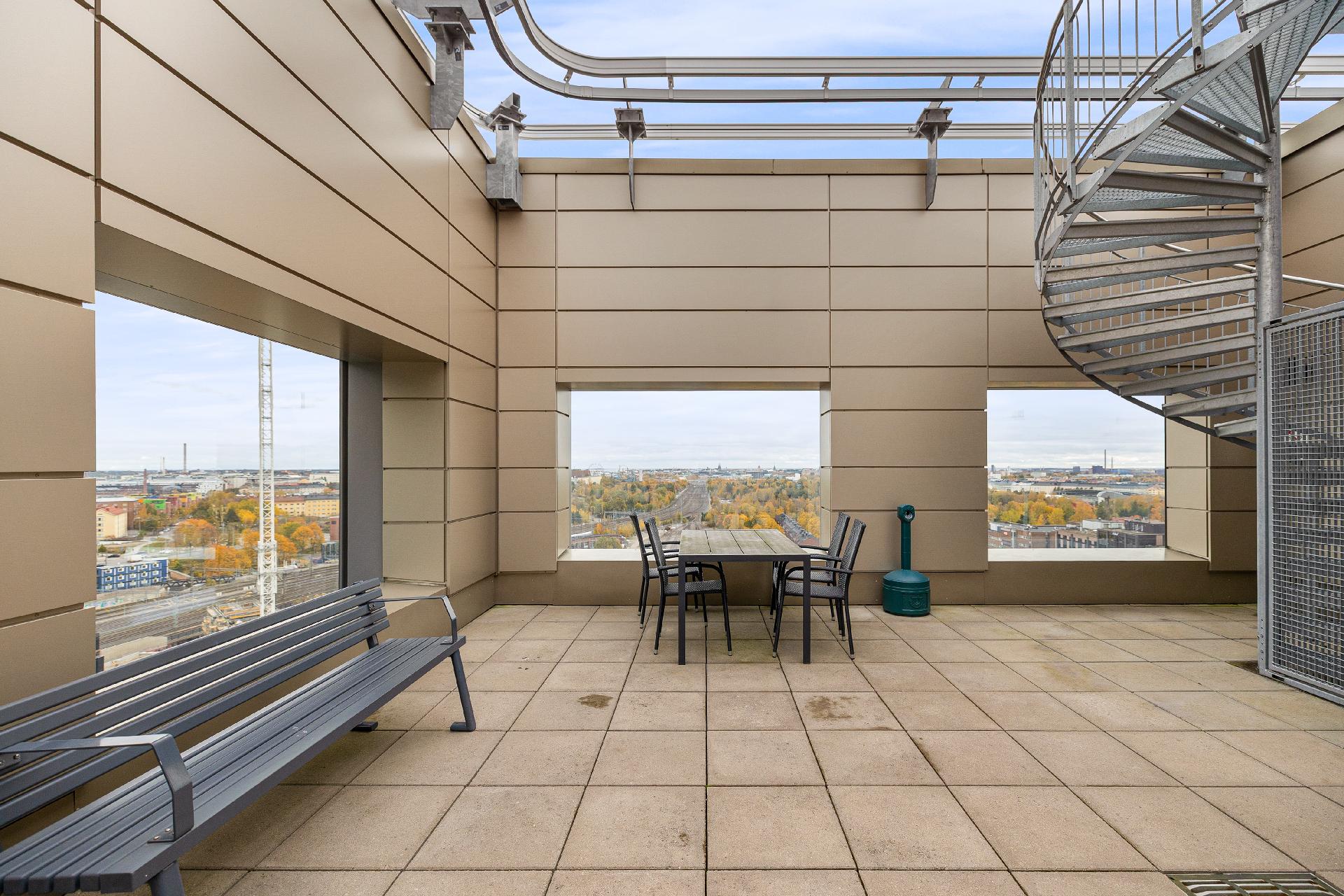 Yhteisterassi katolla