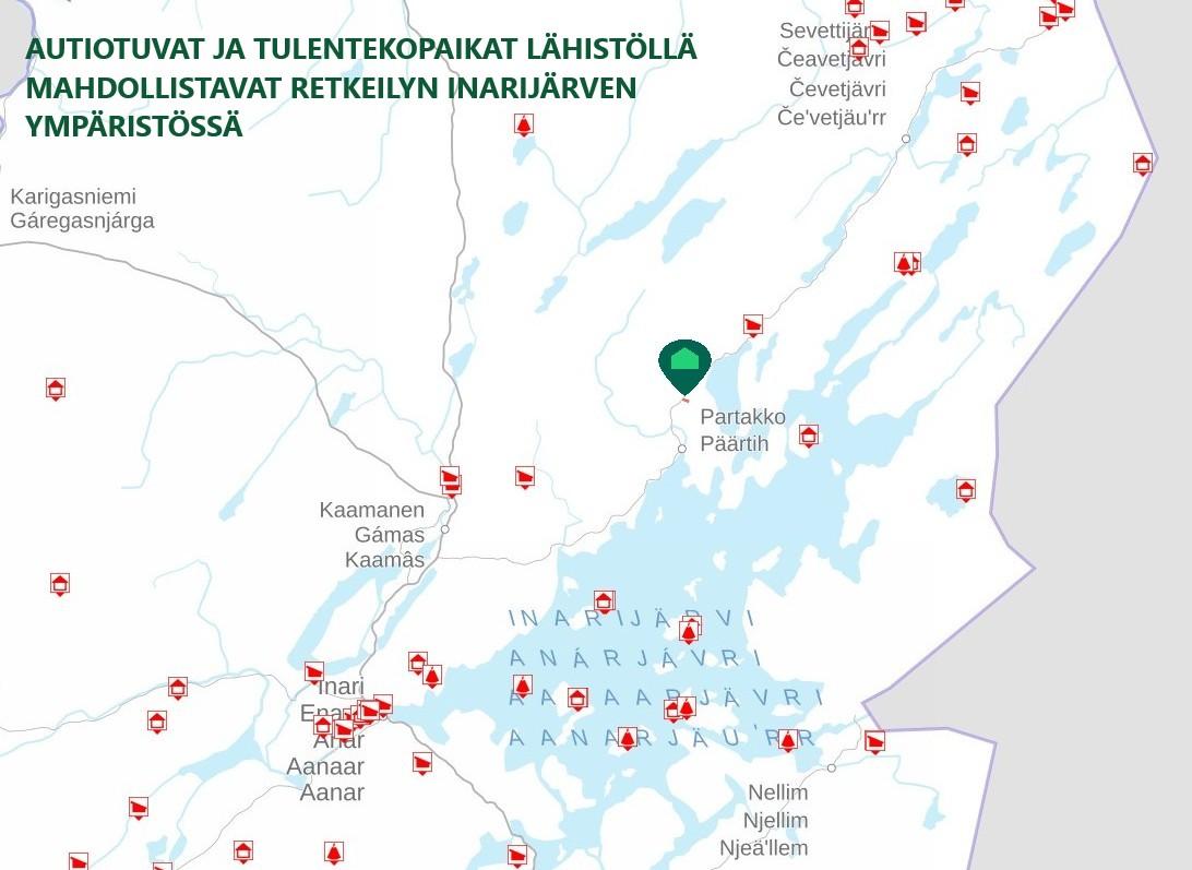 Sevettijärventie 4495, Partakko, Inari