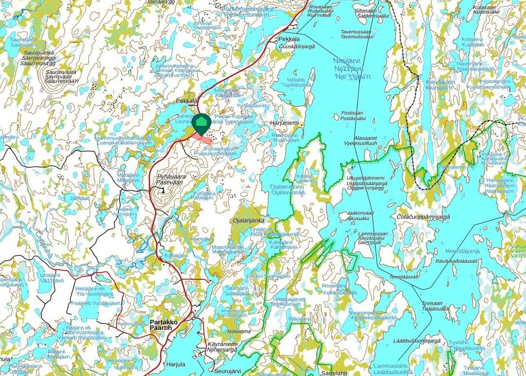 Sevettijärventie 4495, Partakko, Inari