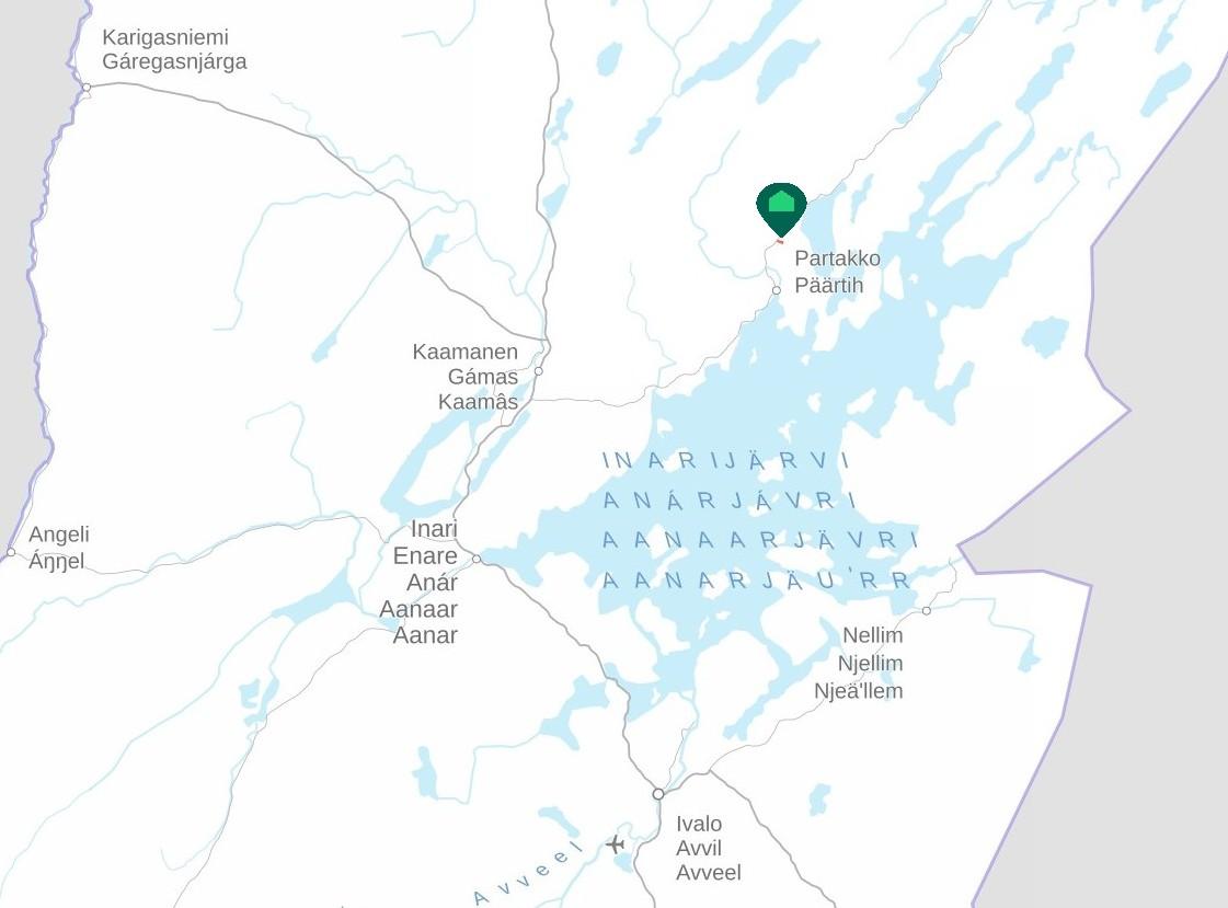 Sevettijärventie 4495, Partakko, Inari