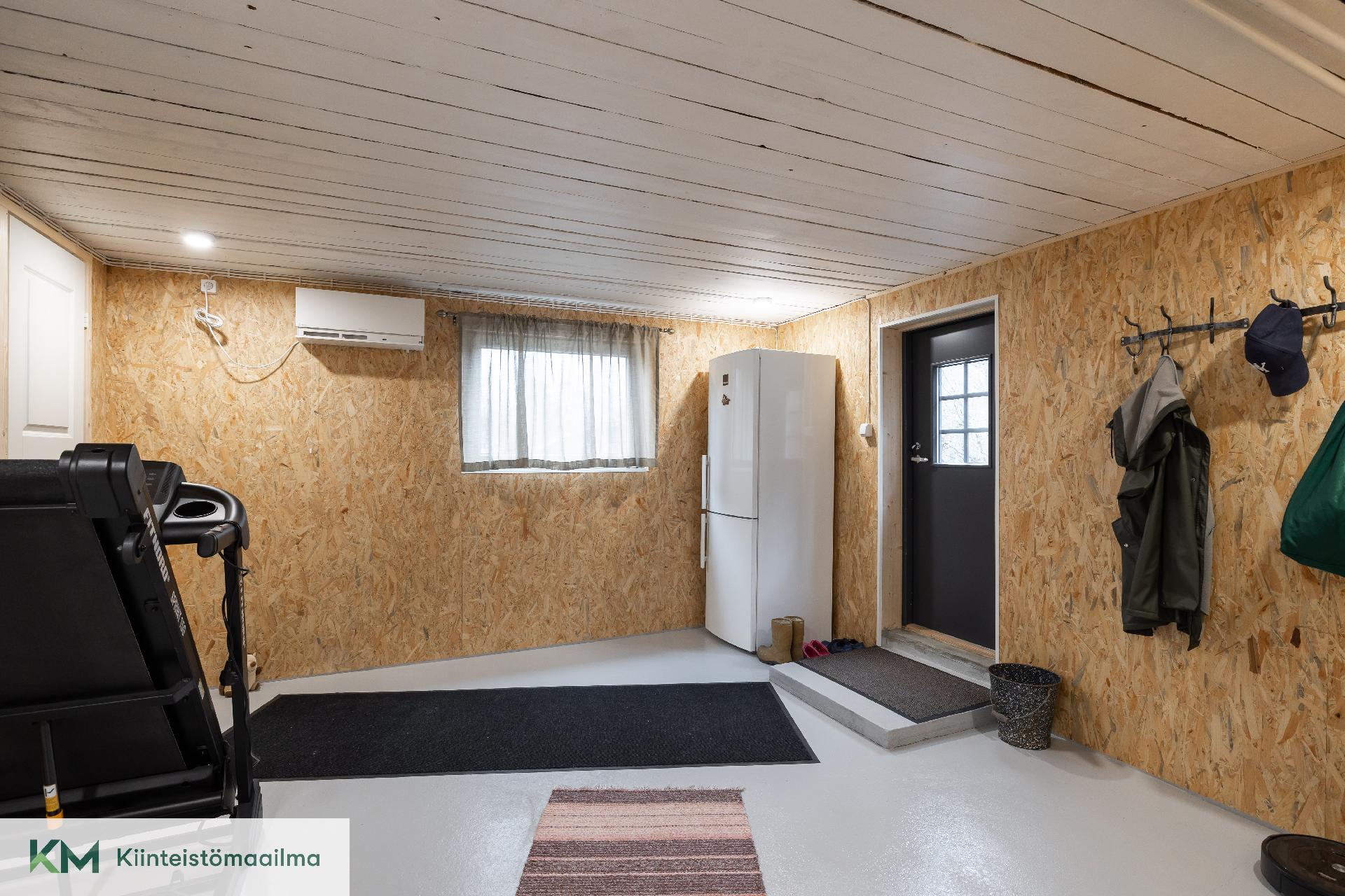 Ala-aulassa on tilaa harrastaa