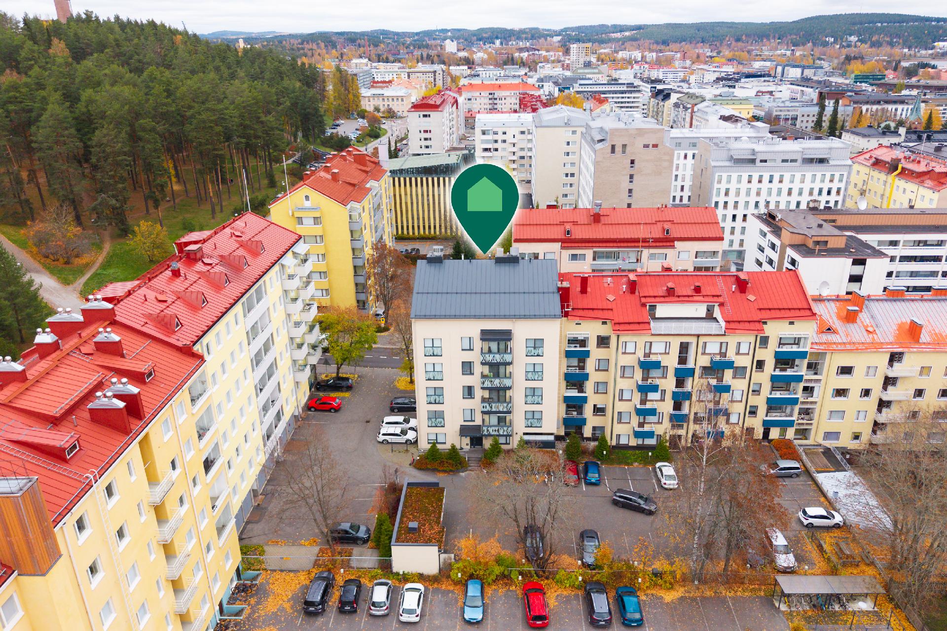Cygnaeuksenkatu 9b, Keskusta, Jyväskylä