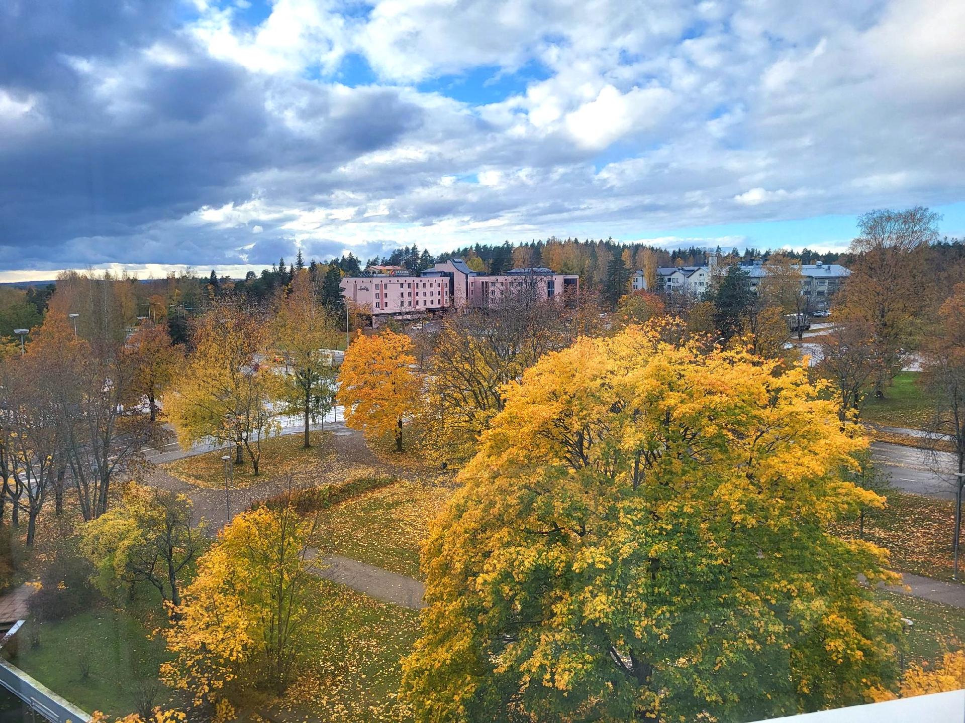 Näkymät huoneiston parvekkeelta