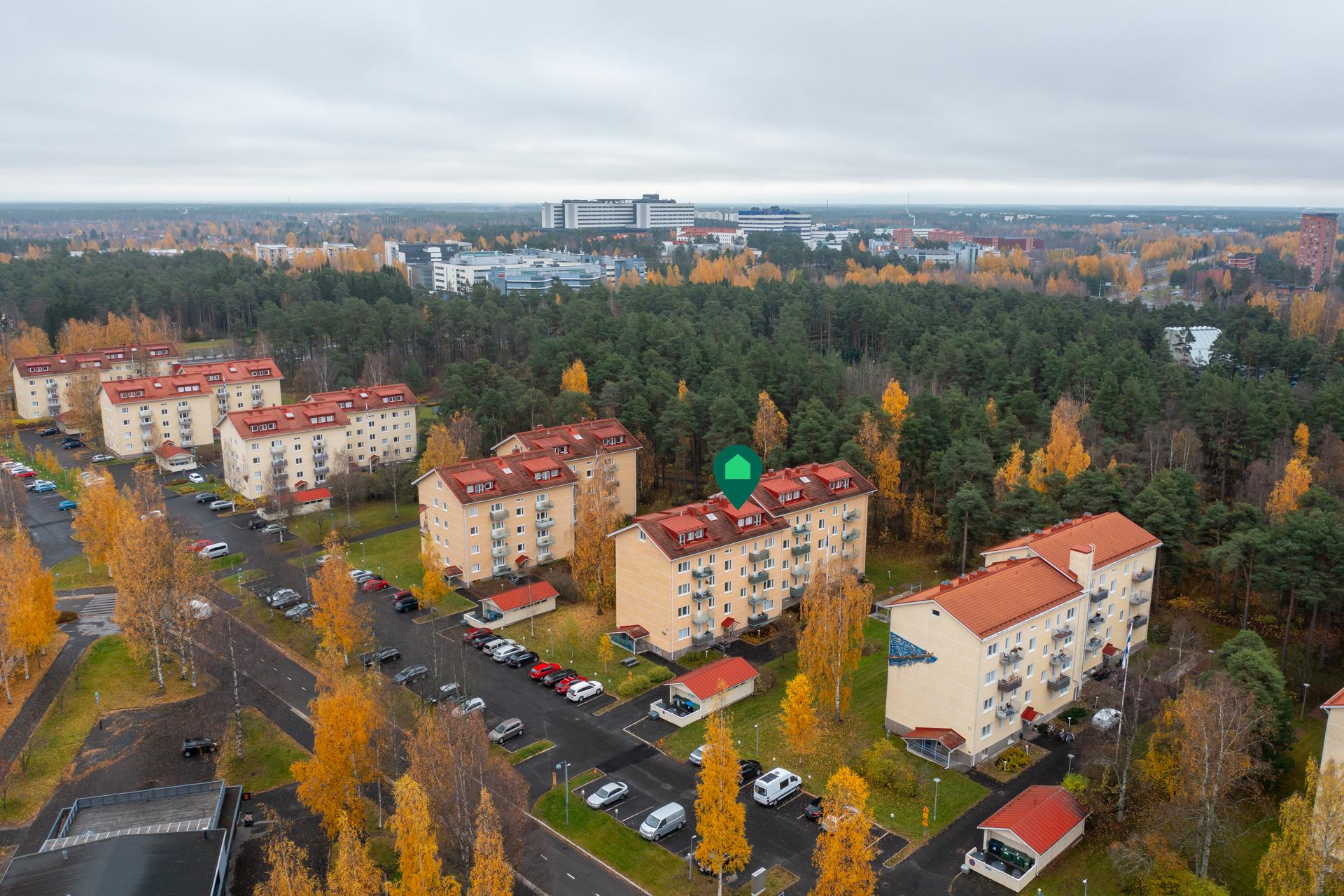 Kenttätie 14, Intiö, Oulu