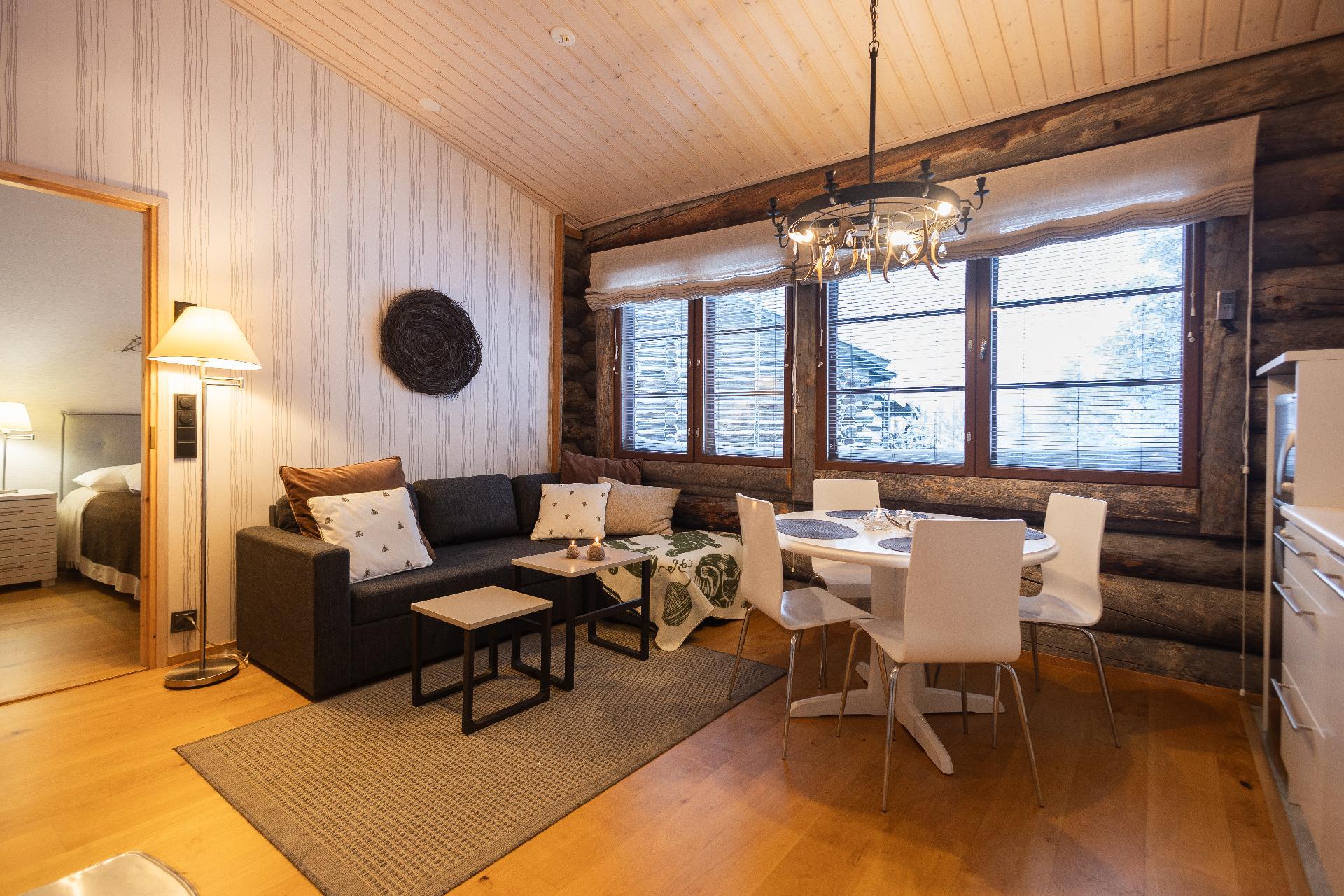 Valoisa oleskelutila