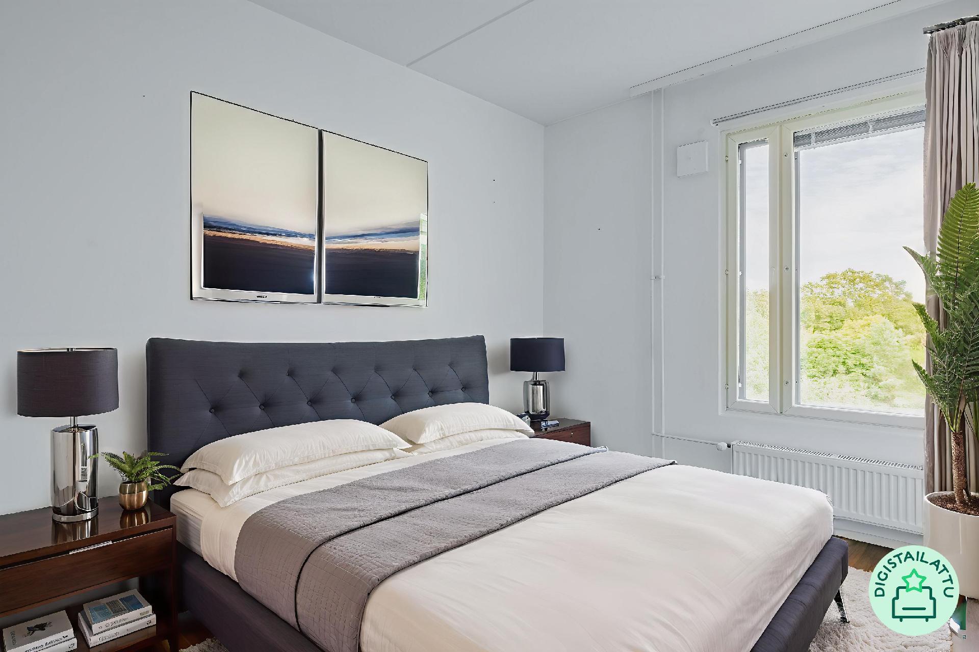 Digistailattu makuuhuone