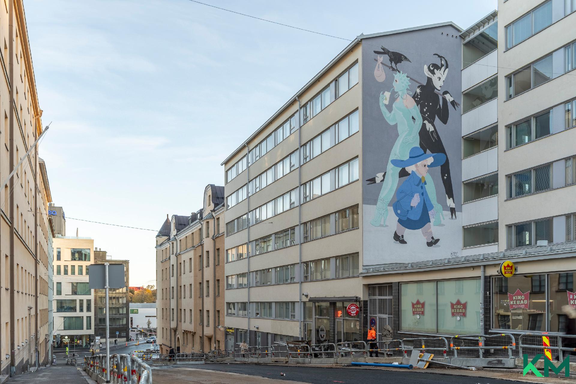 Eero Lampisen seinämaalaus