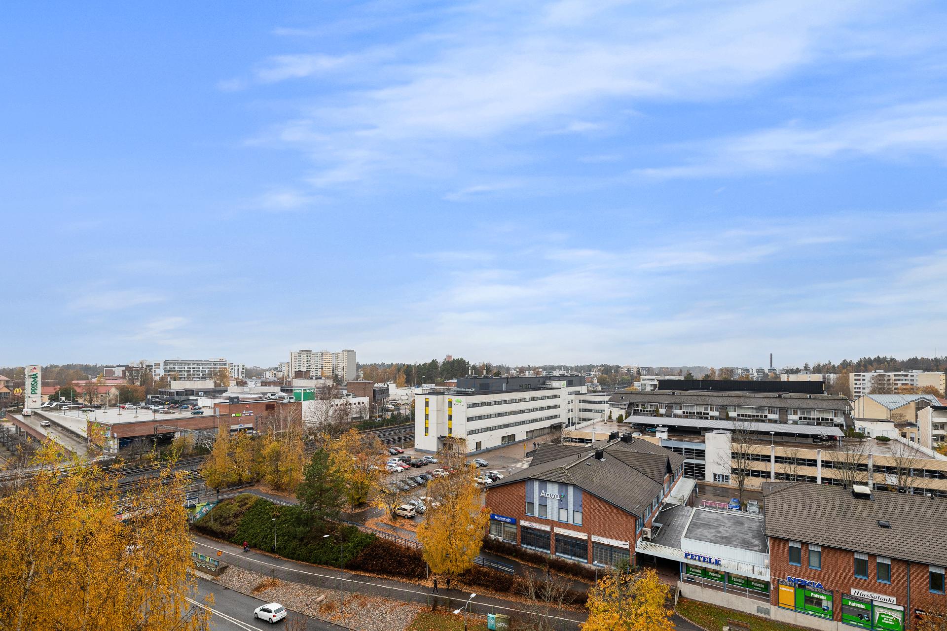 Ylimmän kerroksen näkymät!