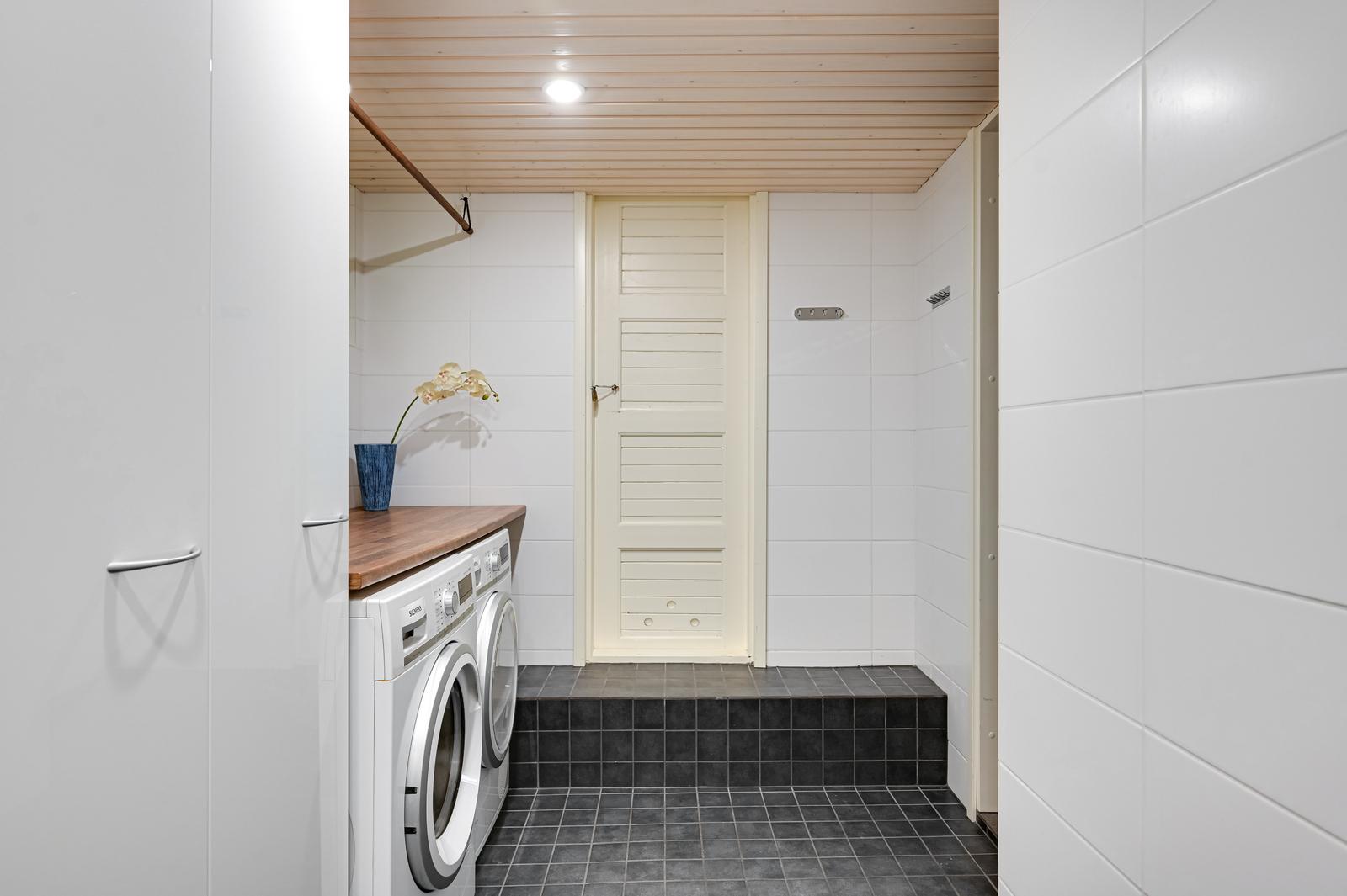 Kellarissa kodinhoitohuone