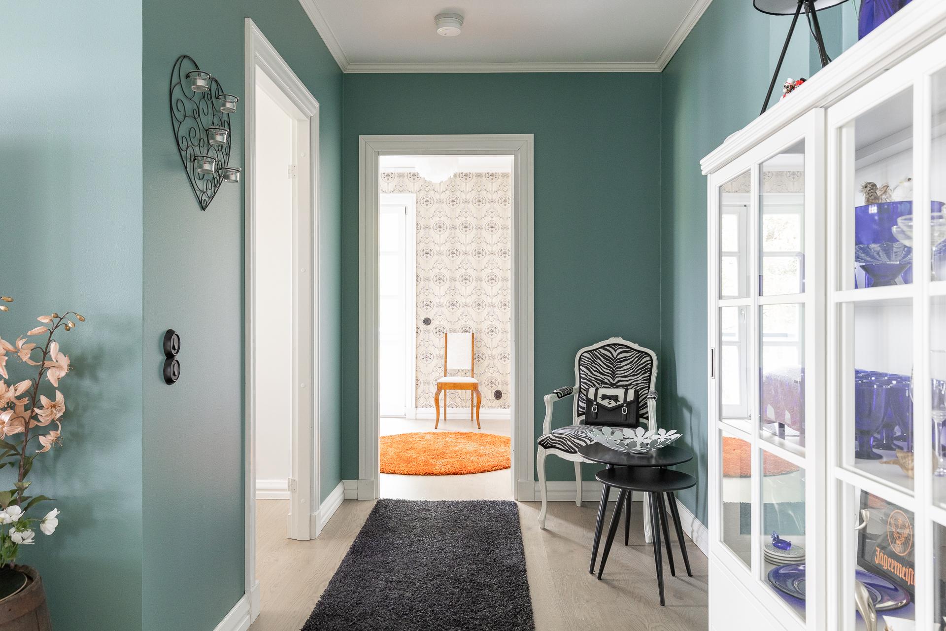 olohuoneesta makuuhuoneisiin