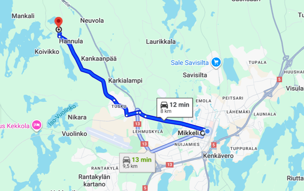 Luukonlammentie 3, Mikkeli