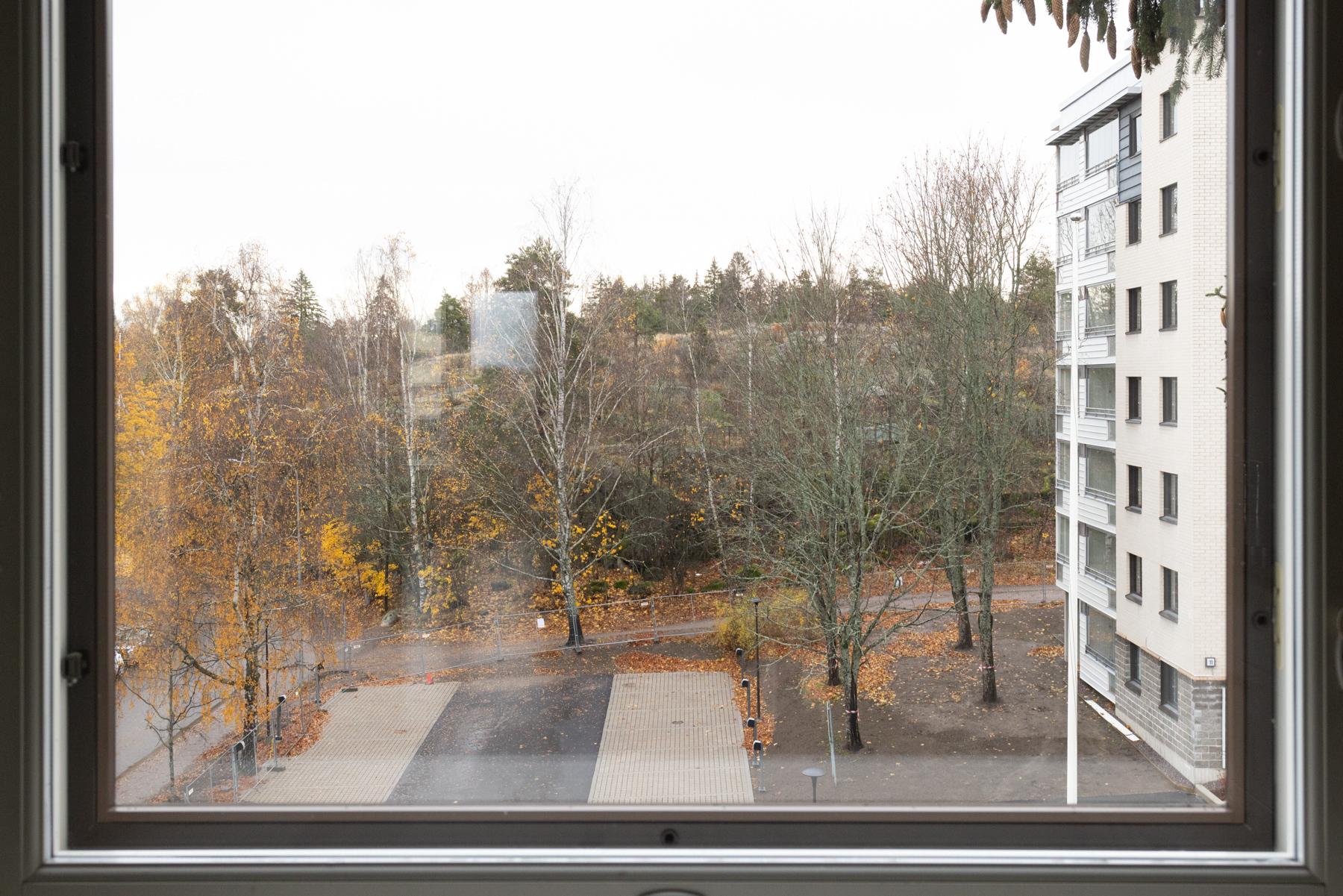 Avarat näkymät, paljon luontoa