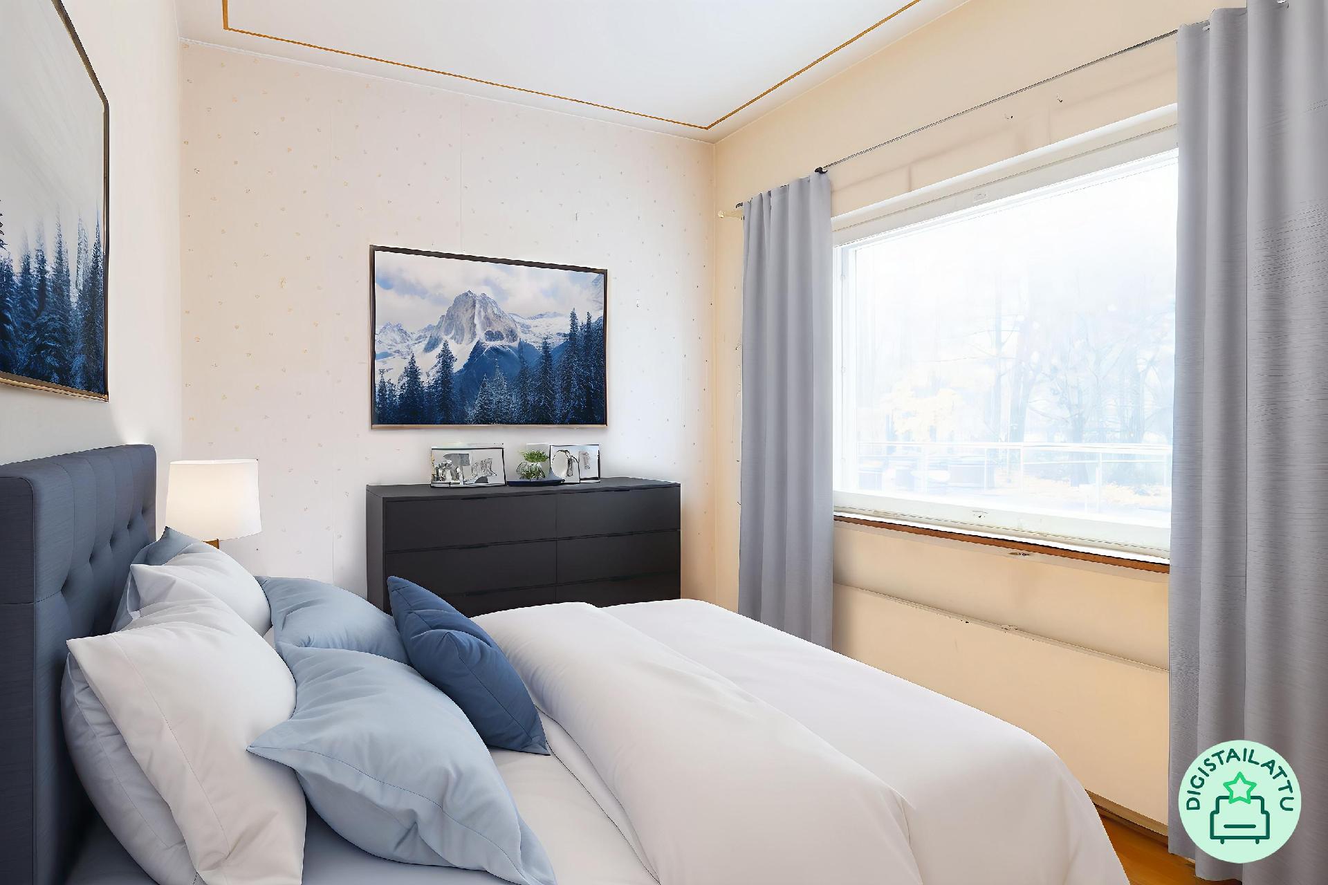 Digistailattu makuuhuone