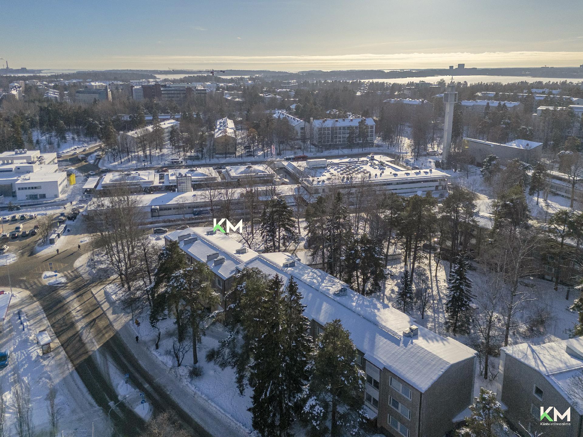 Loistava sijainti Munkkivuoren ostarin vieressä