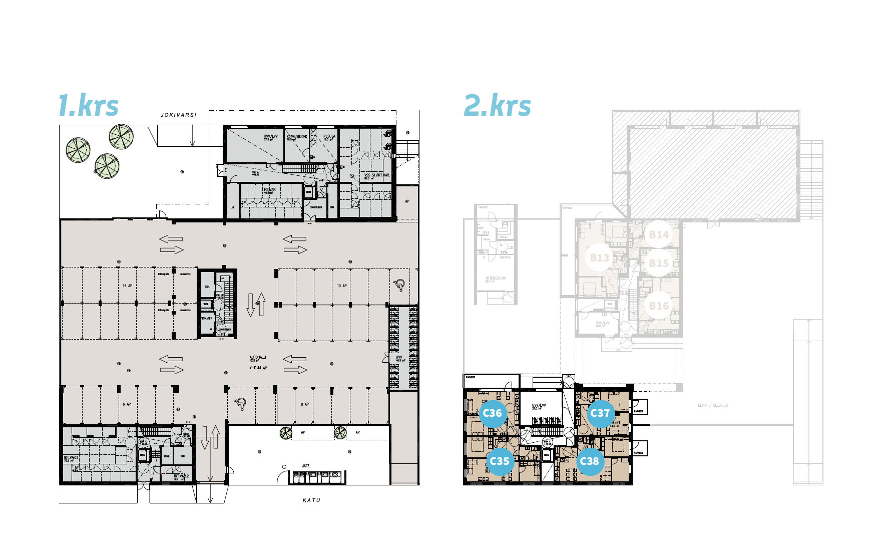 Penttilänkulma 6 C 44, Penttilä, Joensuu