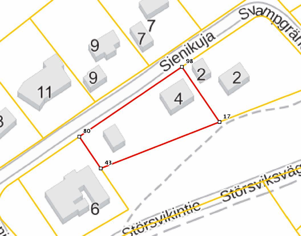 Sienikuja 4, Störsvik, Siuntio