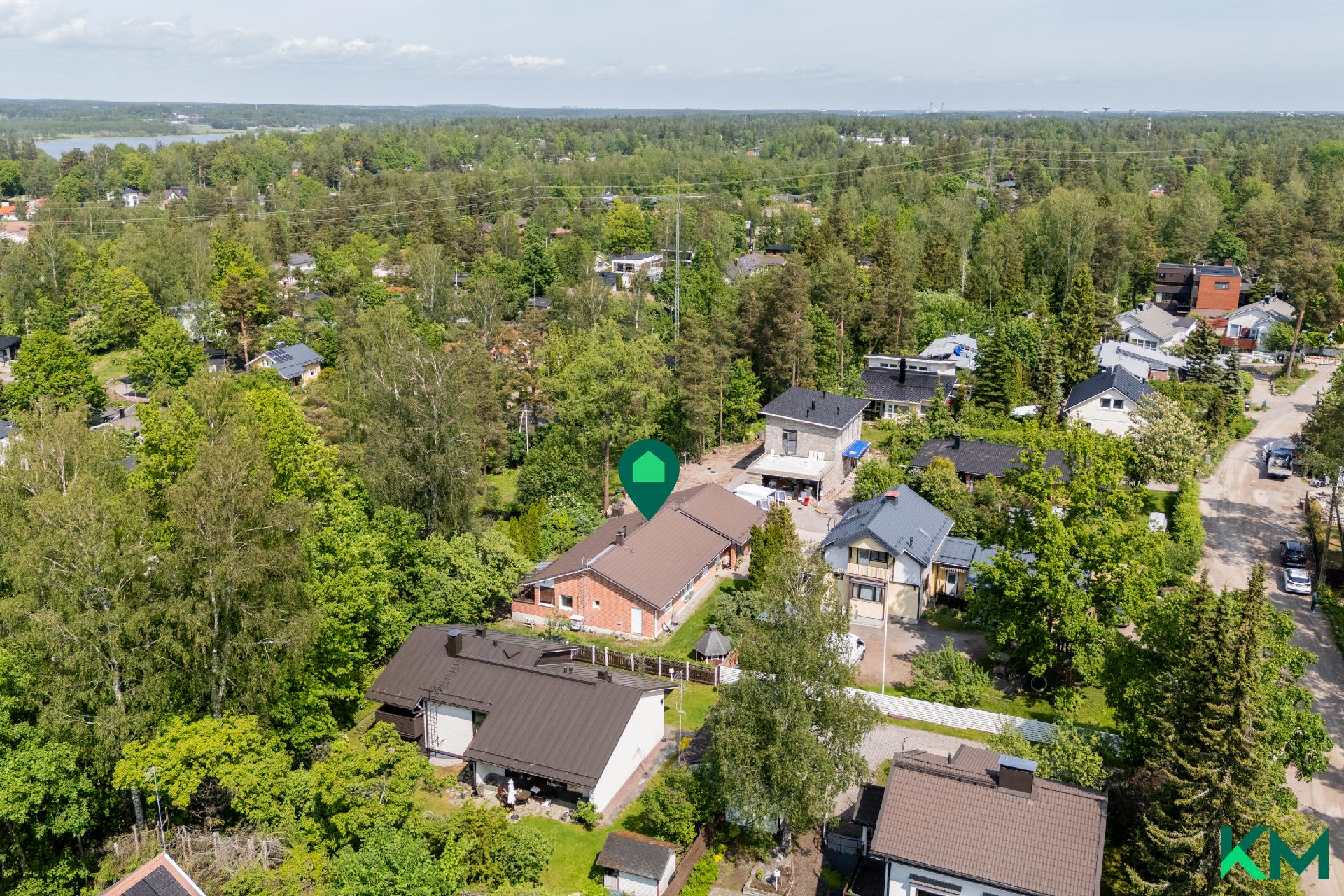 Koulut, päiväkodit ja kaupat kävely etäisyydellä