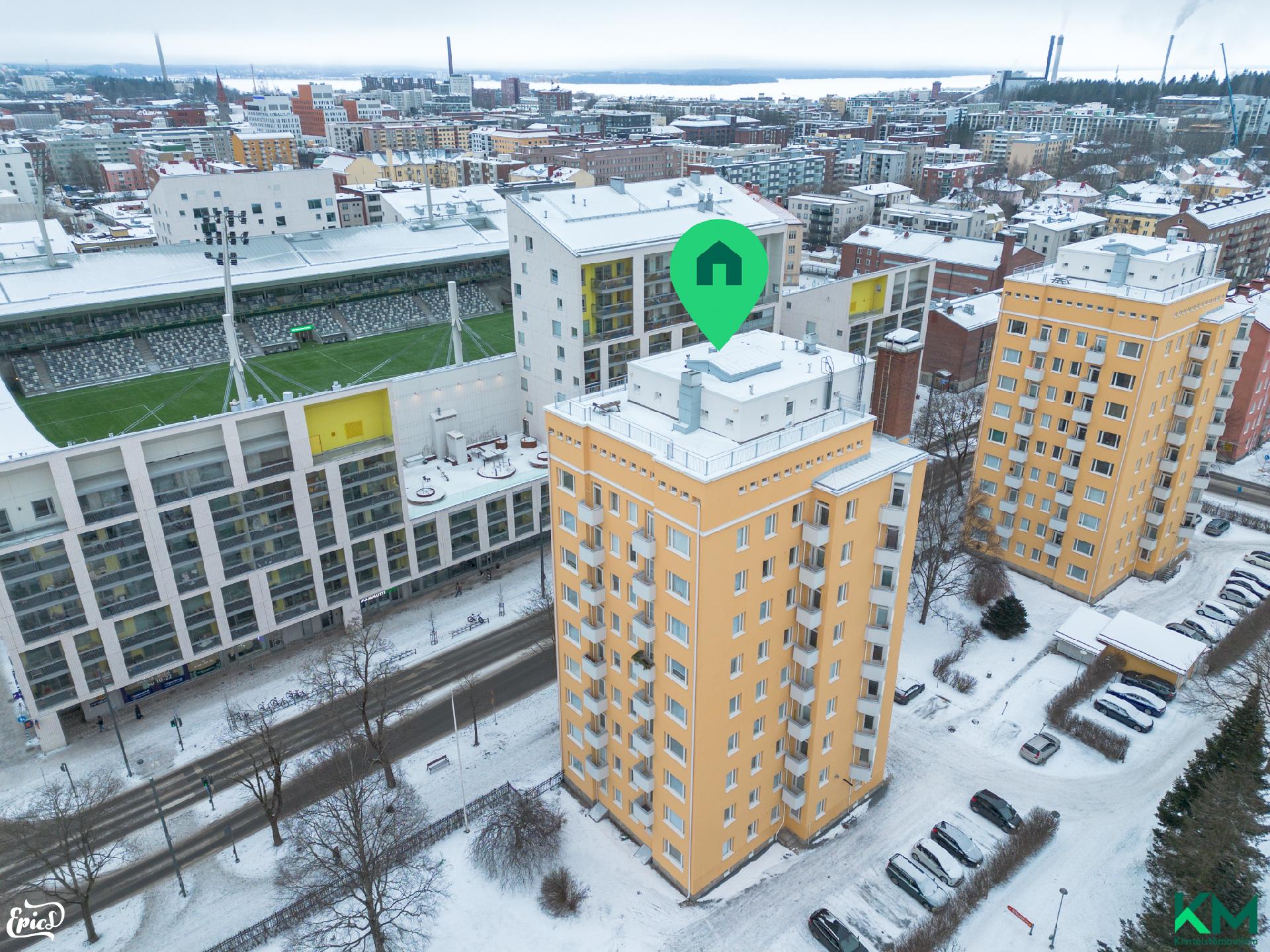 Kalevan puistotie 21, Kaleva, Tampere