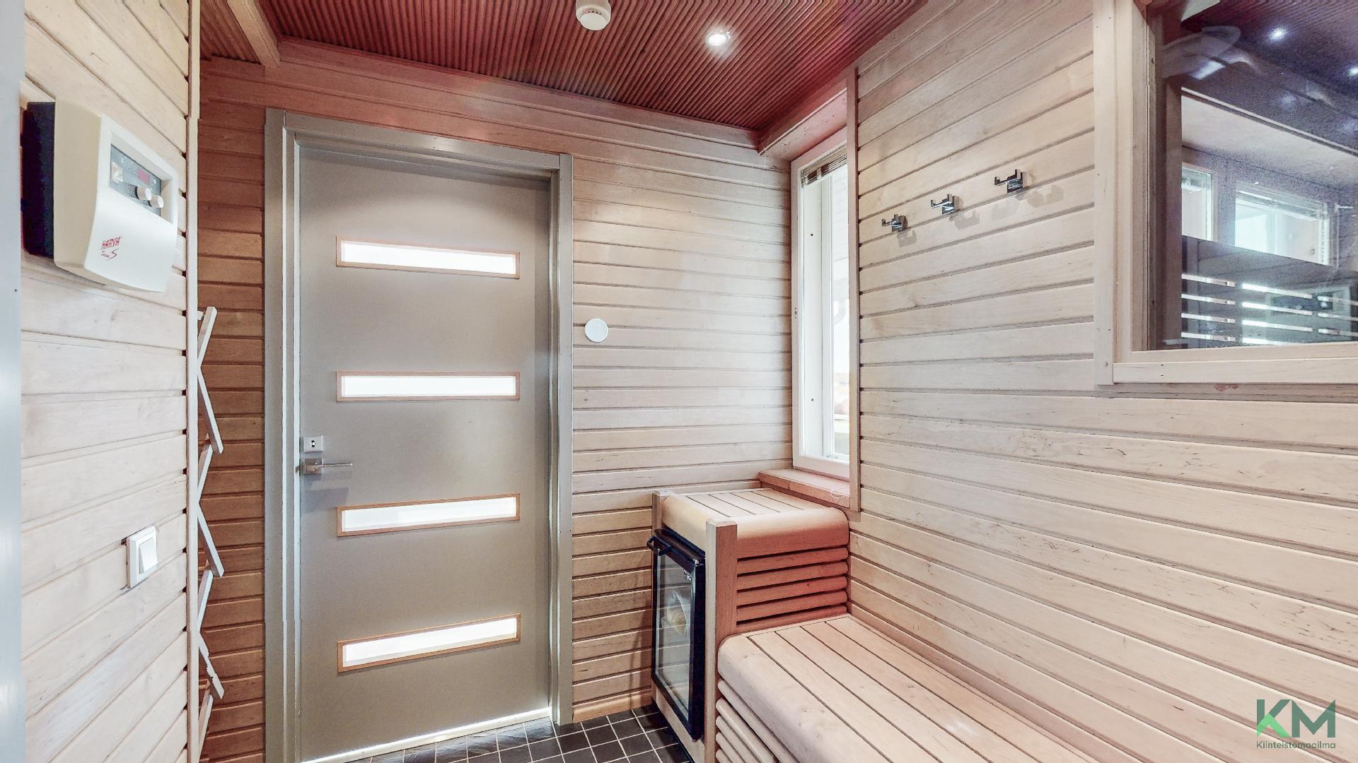 Pukuhuoneessa voi vilvoitella