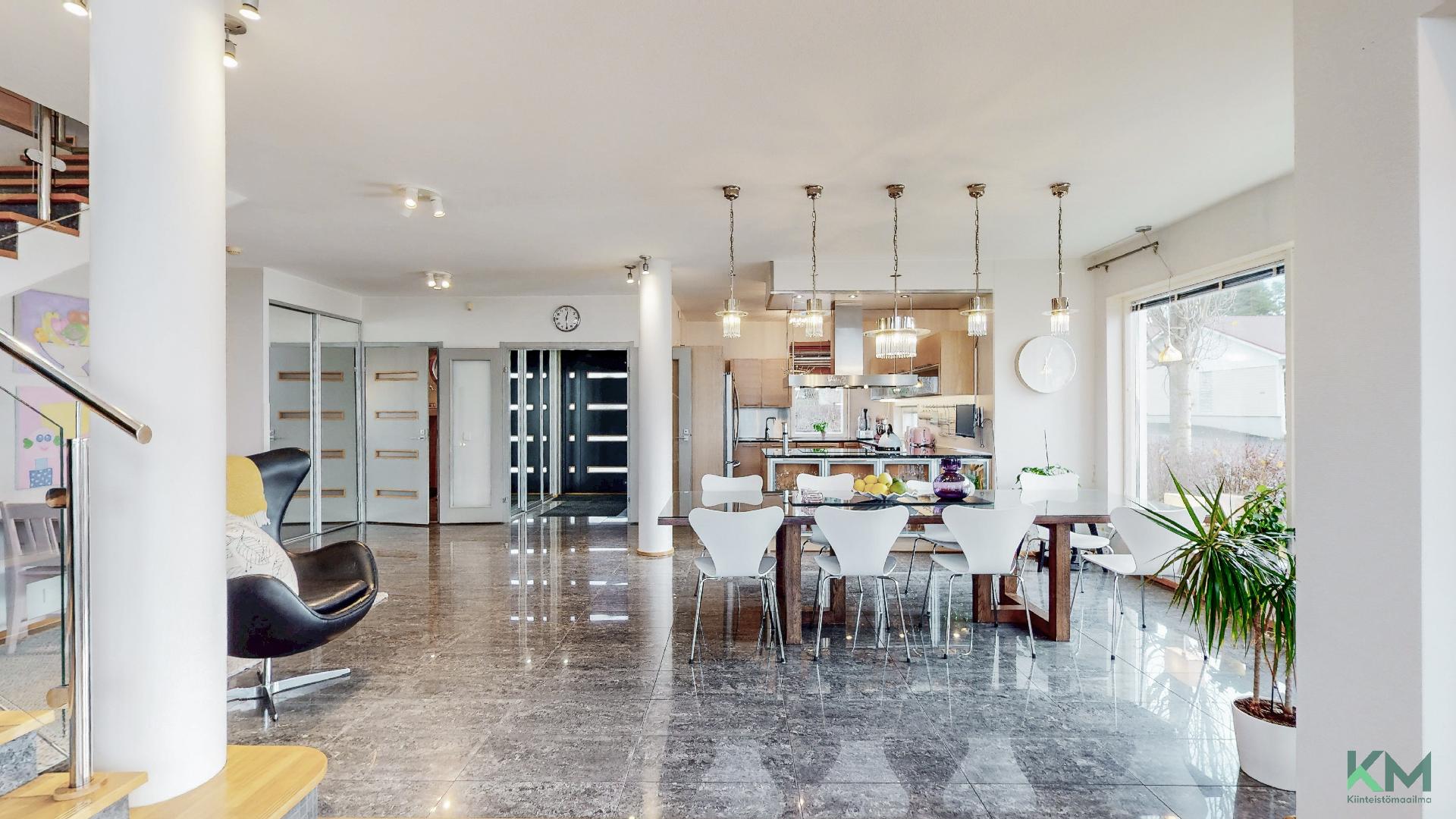 Hyvä tila ruokapöydälle