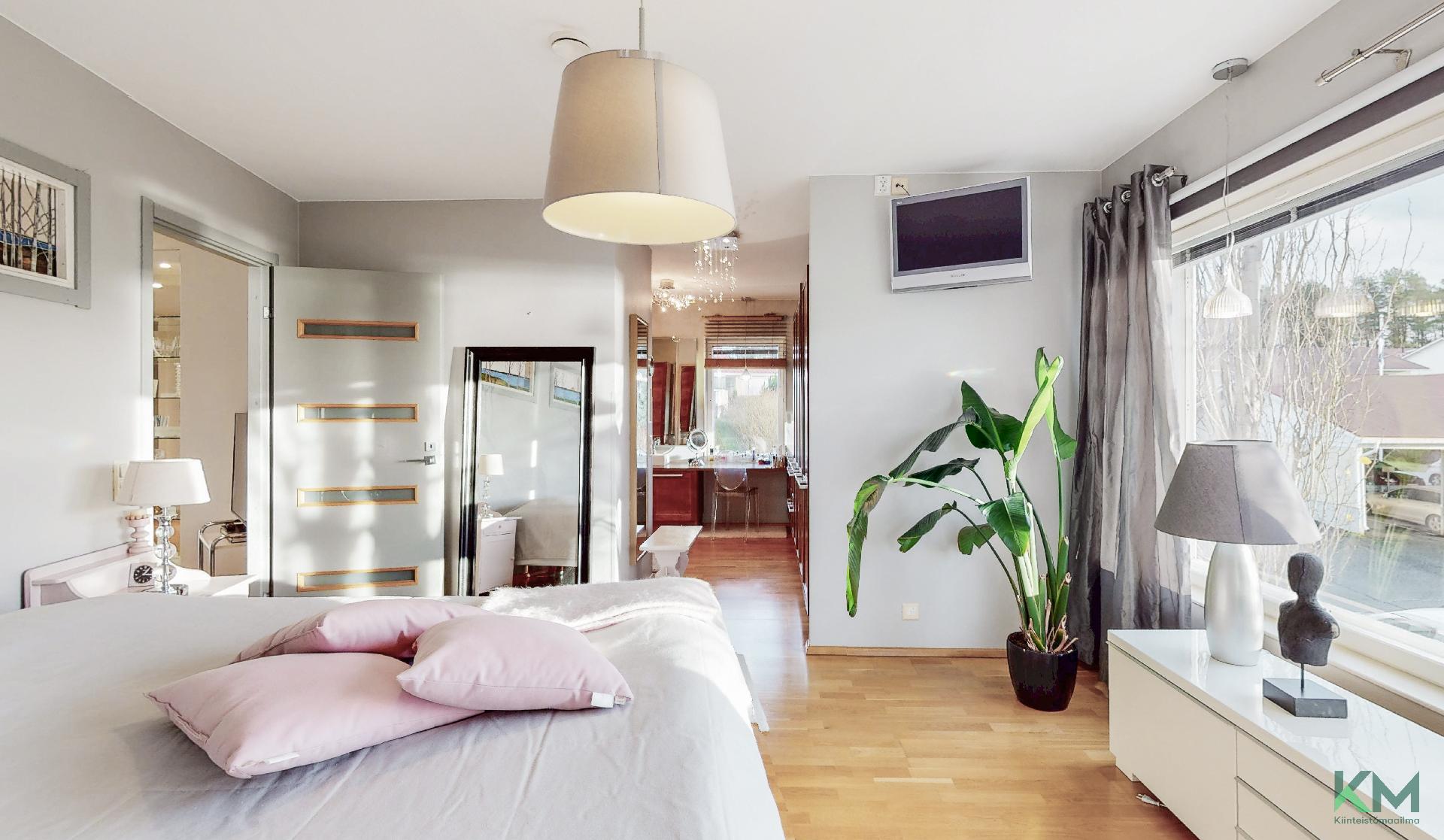 Yläkerran makuuhuone