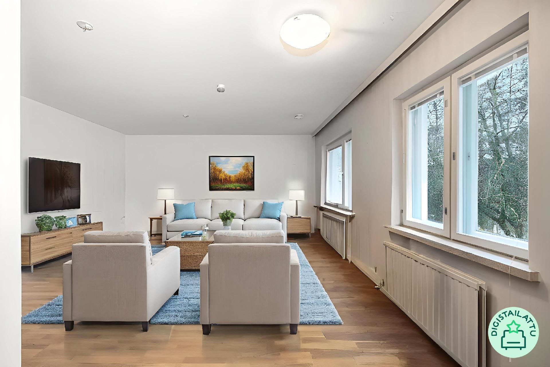 Olohuone digistailattuna