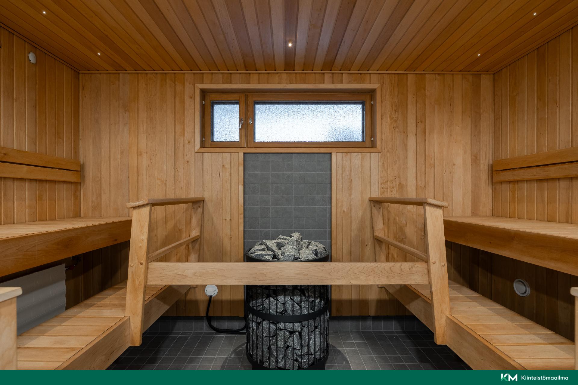 Saunatilat uusittu putkiremontin yhteydessä