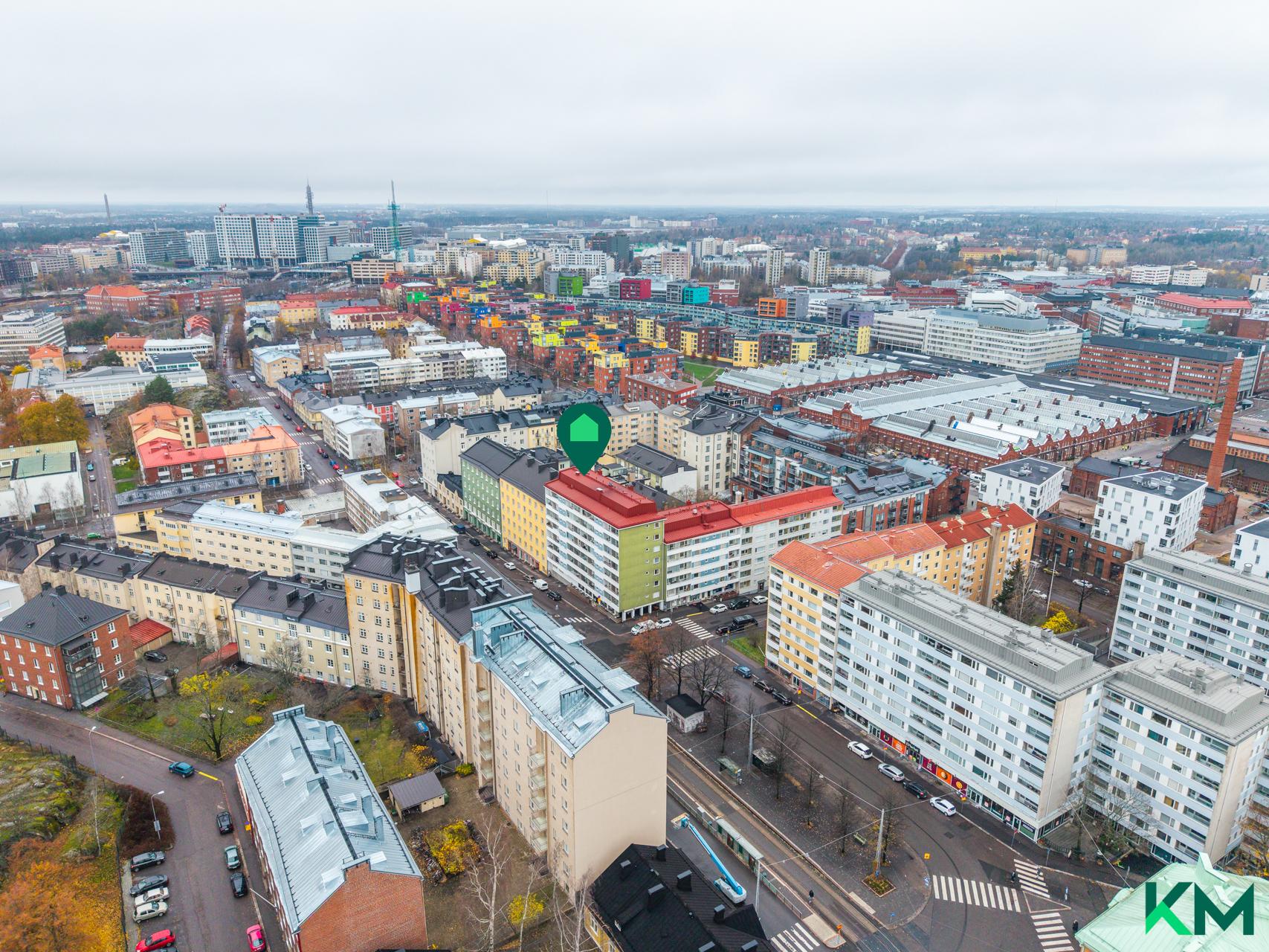 Porvoonkatu 23, Alppila, Helsinki