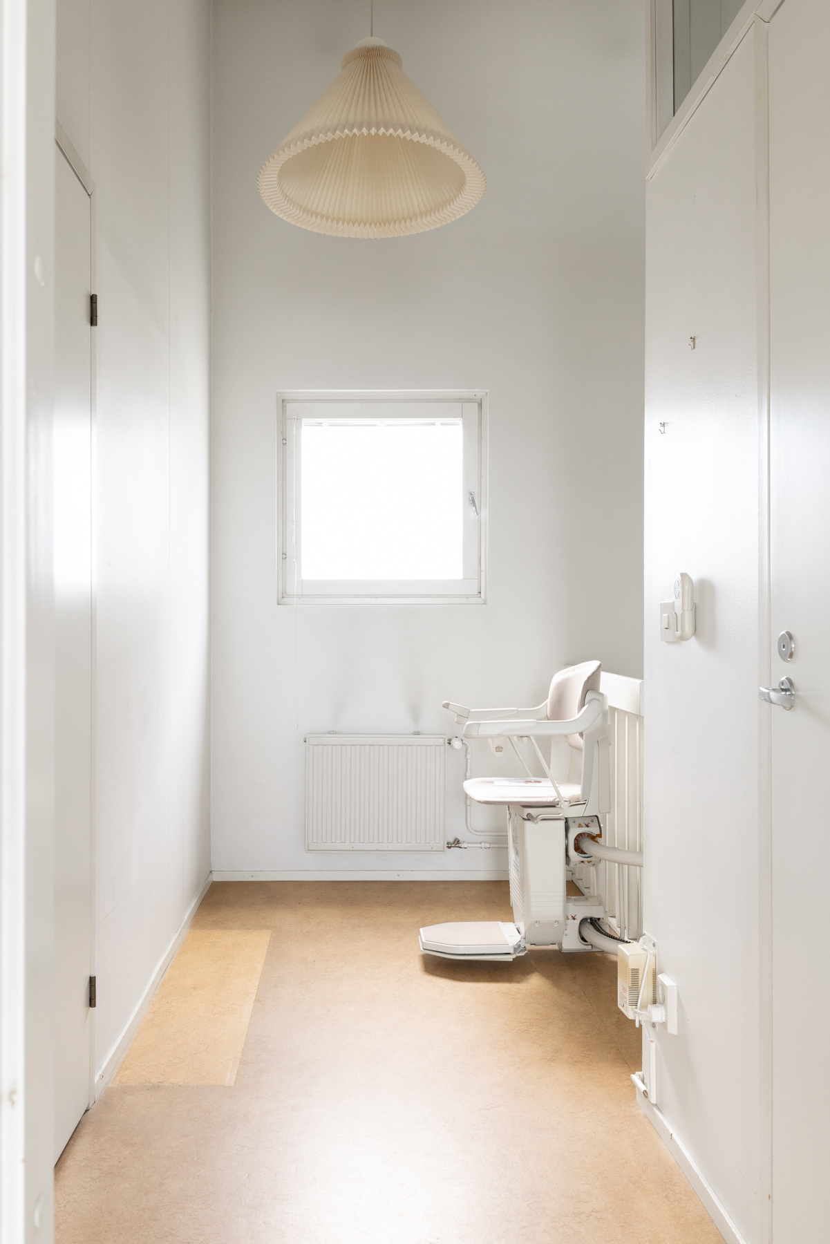 Yläkerran aulaa