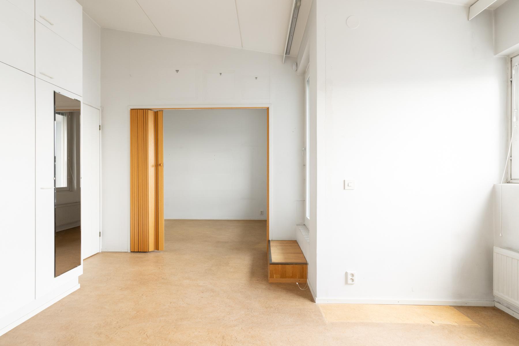 Yläkerran makuuhuoneita