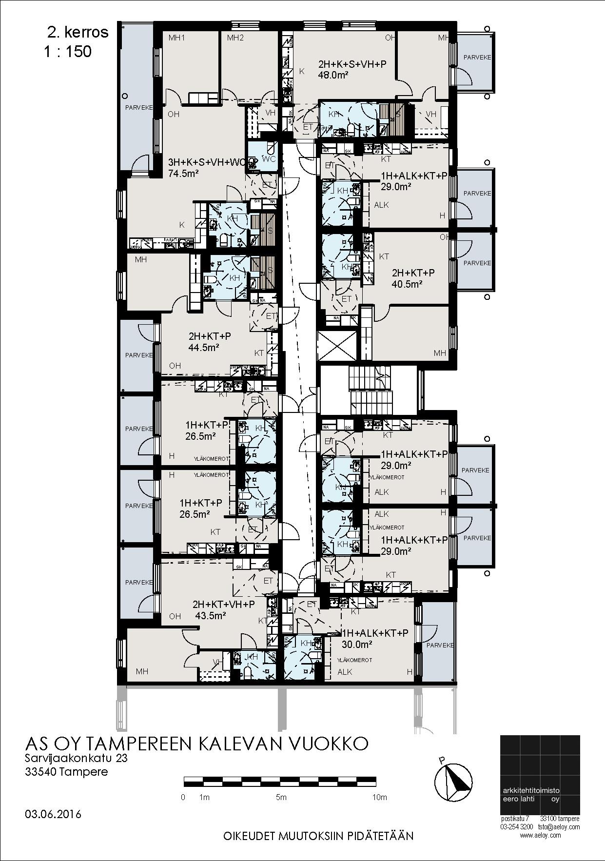 Sarvijaakonkatu 23, Kaleva, Tampere