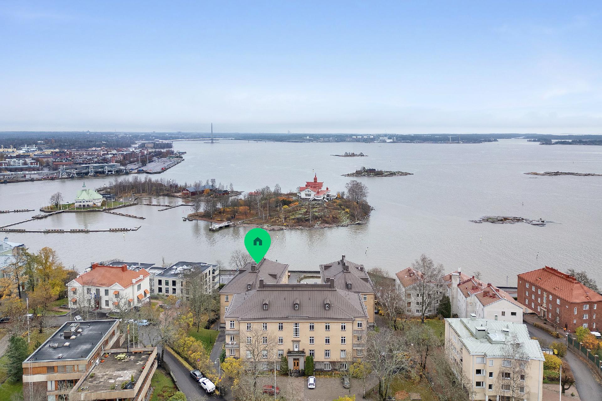 Kalliolinnantie 16, Kaivopuisto, Helsinki