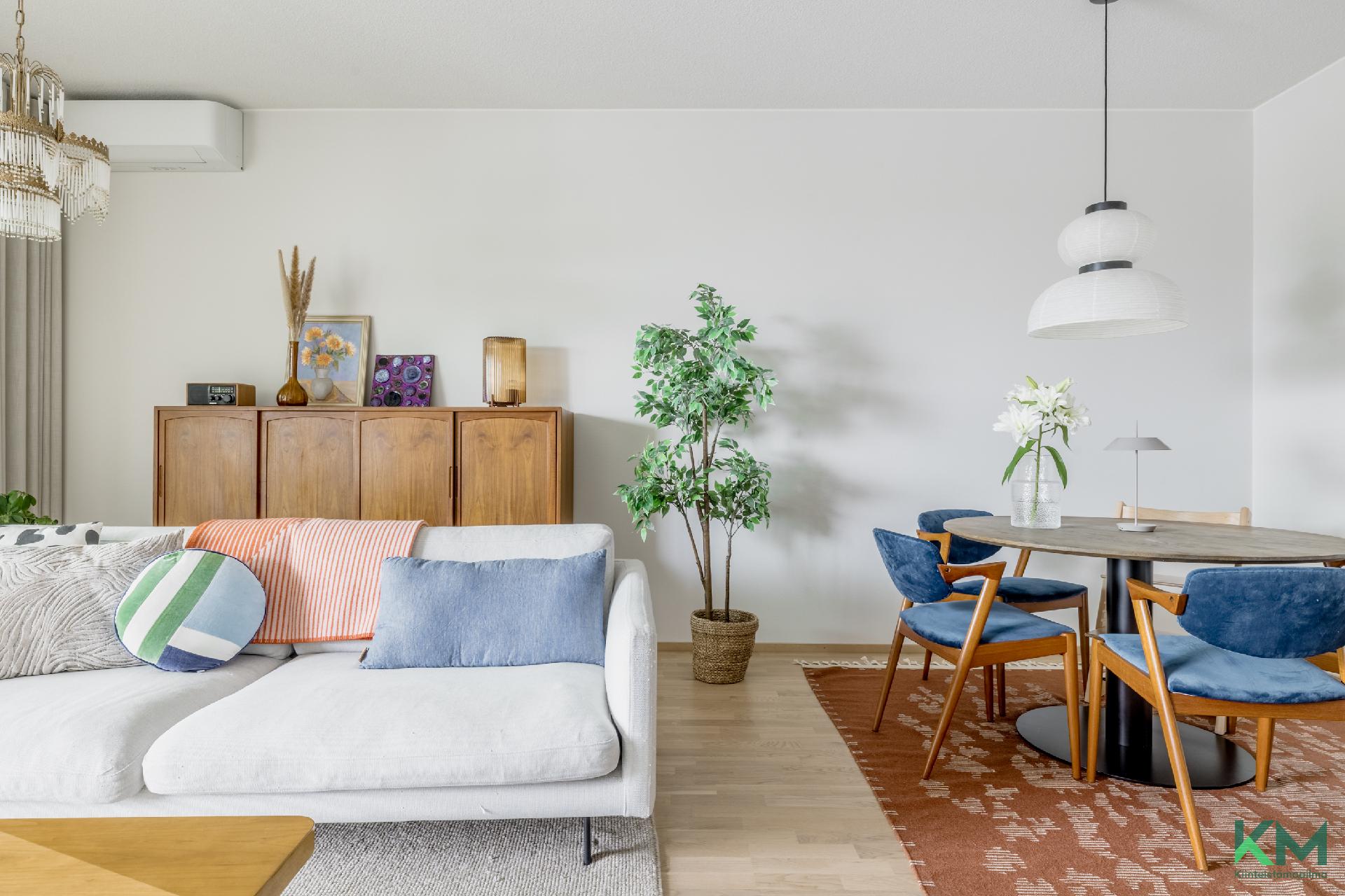 olohuone ja ruokailutila