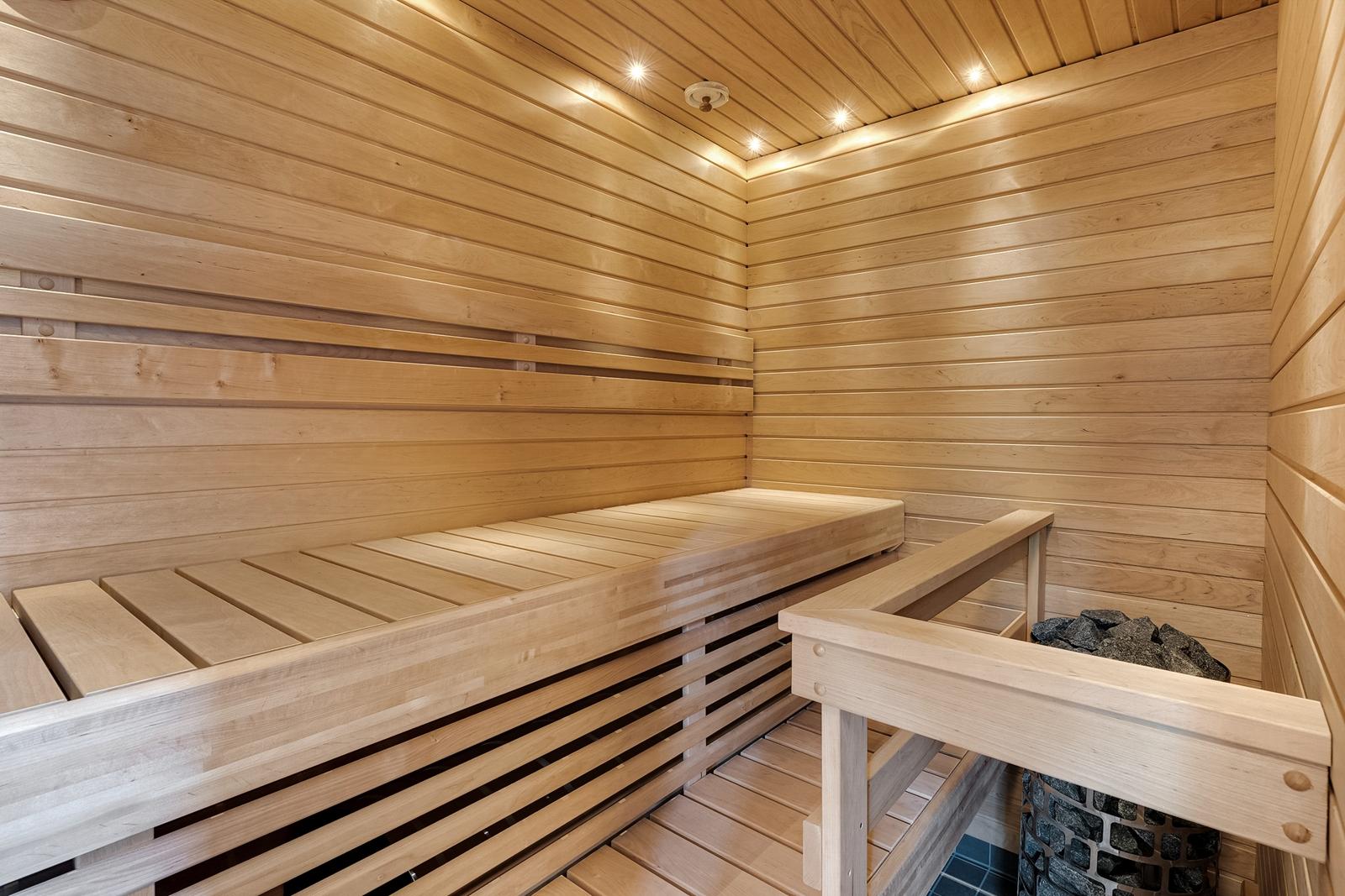 tyylikäs sauna