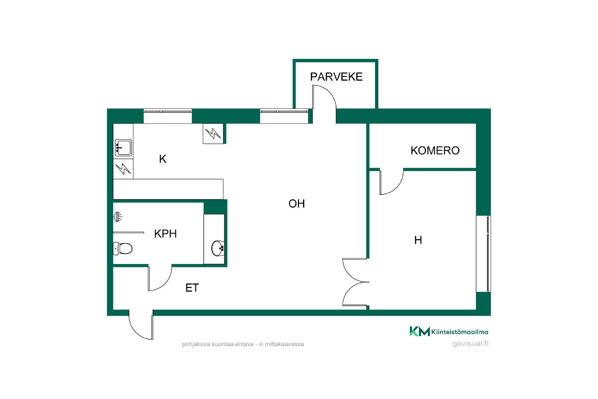 Kaskitie 14, Kaleva, Tampere