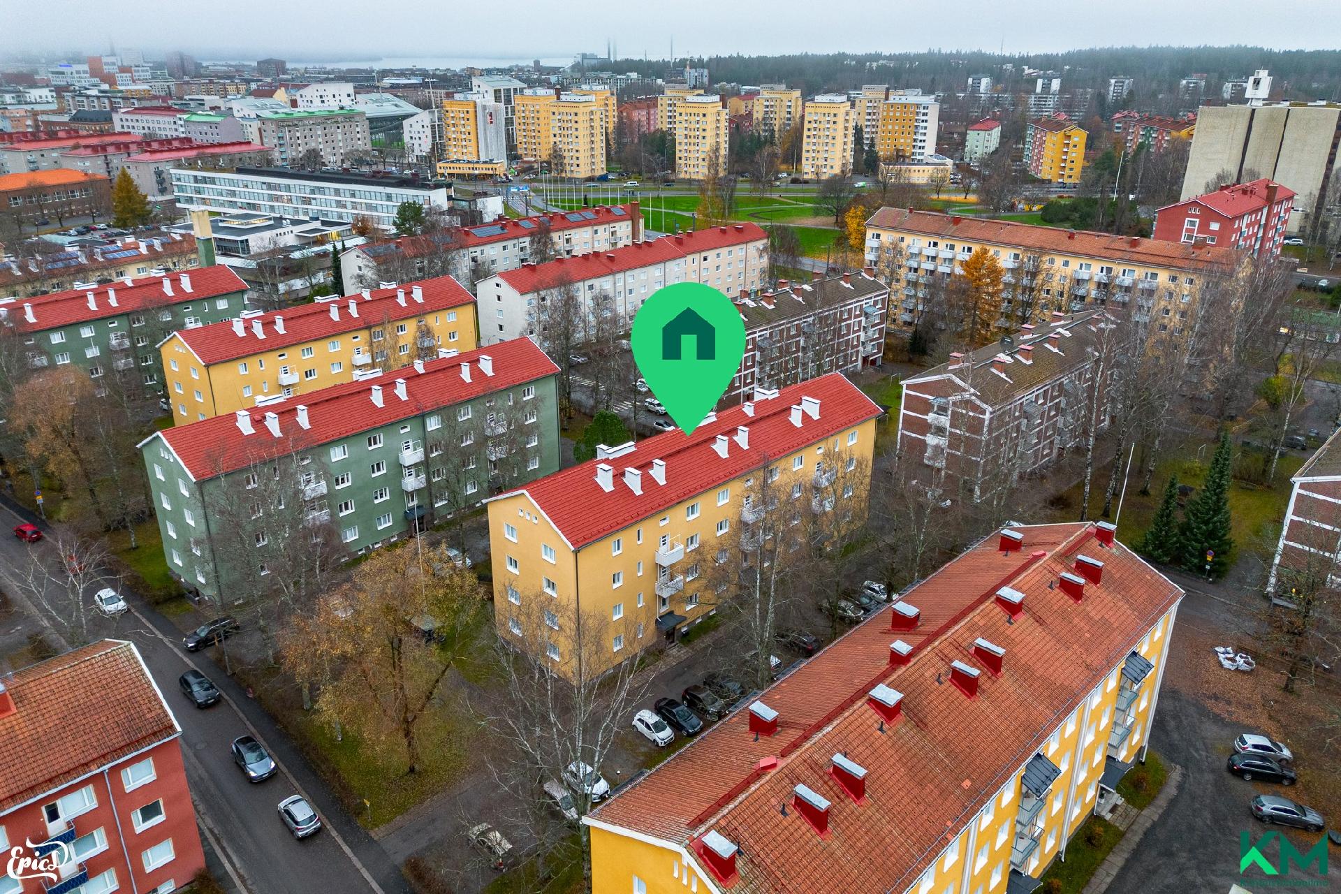 Kaskitie 14, Kaleva, Tampere